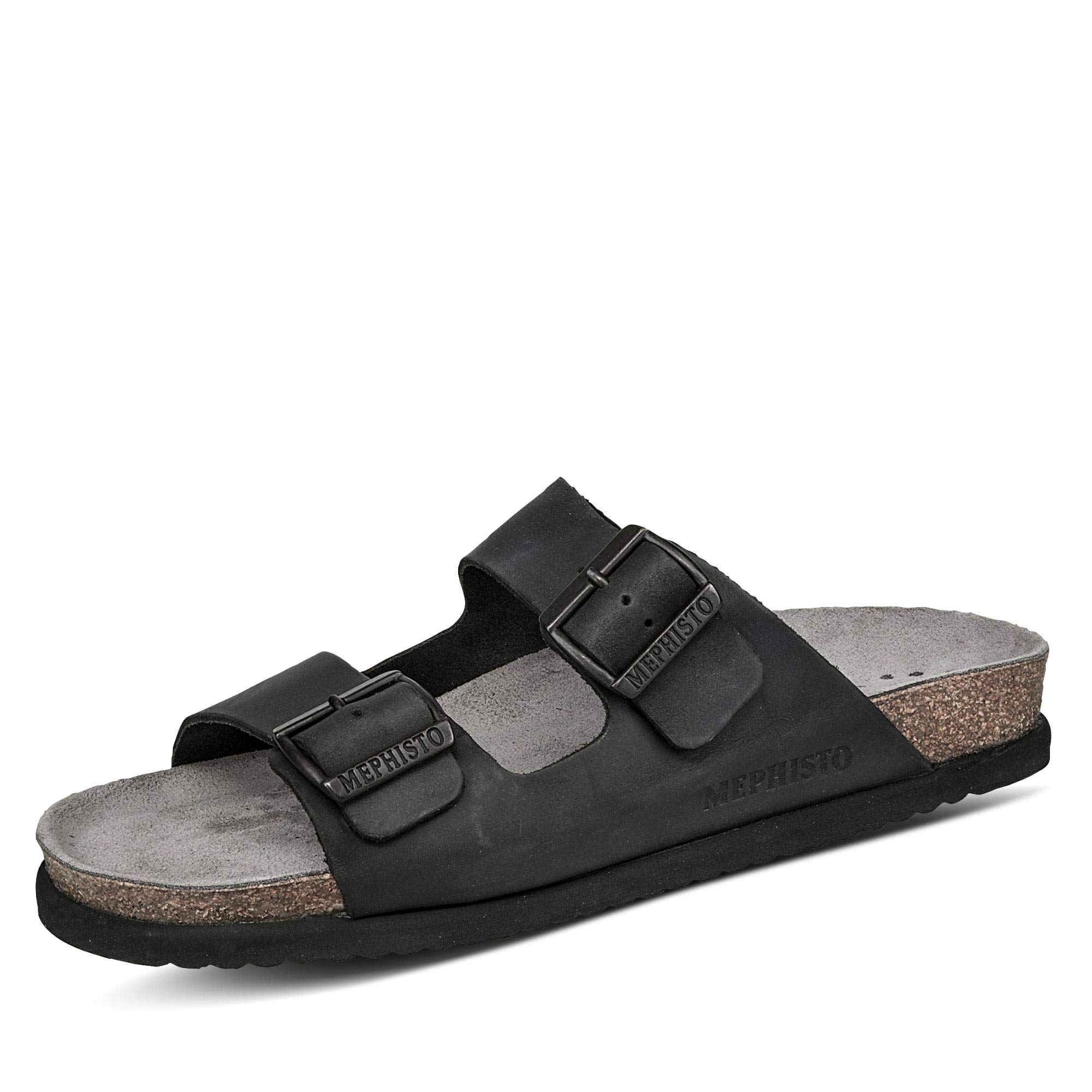 Mephisto Men's Open-Back Comfort Sandals - Lightweight & Supportive for Walking, Travel & Outdoor Activities