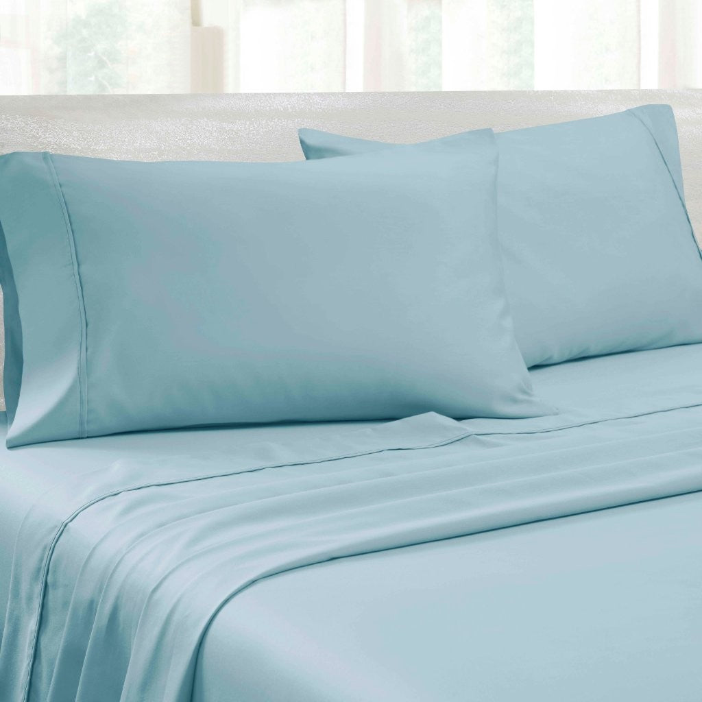 Premium 1400-1500 Thread Count Cotton Blend Deep Pocket Bed Sheet Set - Ultra Soft & Breathable for King, Queen, Full & Twin Beds - Perfect for Home, Hotel & Guest Room Comfort