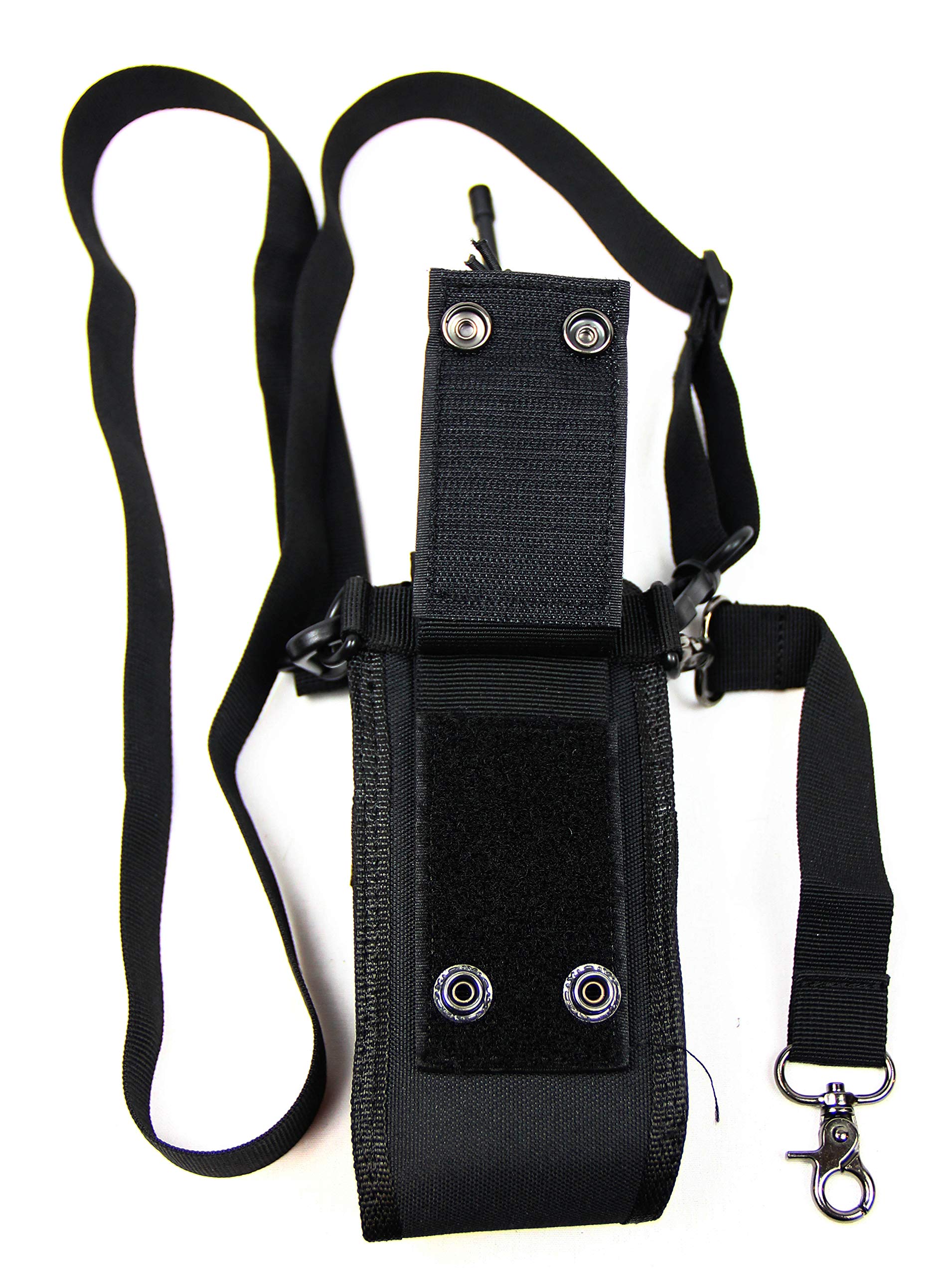 X-FIRE® Washable Firefighter EMS Radio Strap - Portable Shoulder/Duty Belt Holder with Anti-Sway Strap for First Responders & Emergency Personnel | Perfect for Firefighting, EMS, Police & Tactical Operations