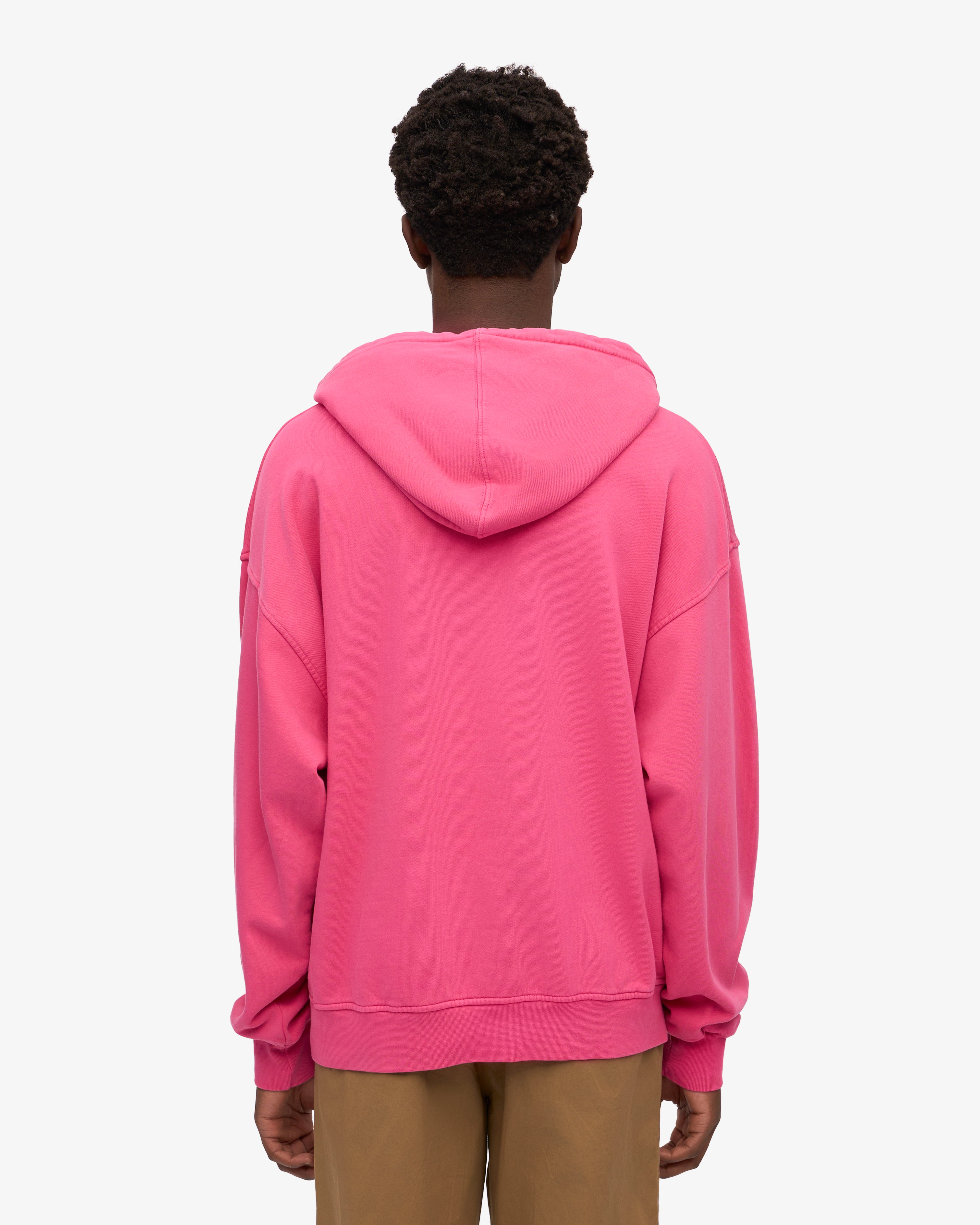 Organic Oversized Hoodie - Bubblegum Pink | Soft & Cozy Pullover Sweatshirt for Women | Perfect for Casual Wear, Lounging & Street Style Fashion
