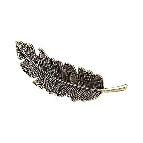 Vintage Leaf-Shaped Metal Hair Clips for Women - Elegant Hair Accessories for Parties, Weddings & Everyday Style