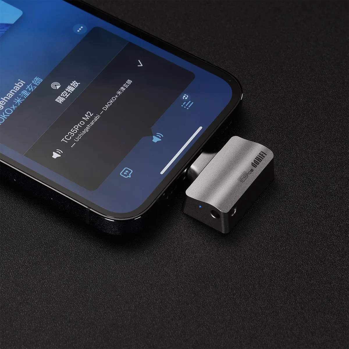 DD ddHiFi TC35Pro (Mountain2) USB-C to 3.5mm Audio DAC Adapter - High Resolution Portable Headphone Amp for Smartphones, Laptops & Music Players