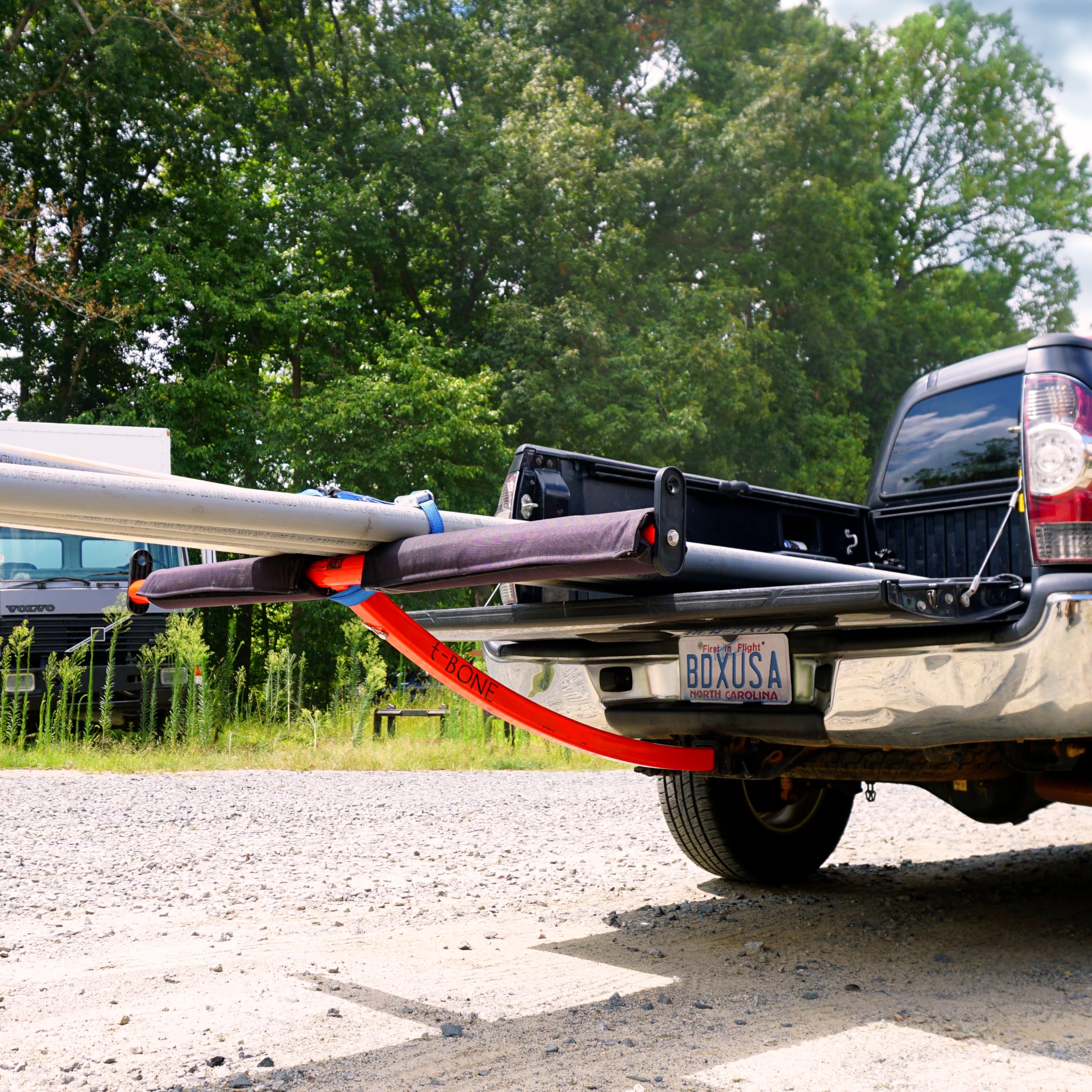 T-Bone Bed Extender for Trucks - Heavy Duty Pickup Truck Bed Extension | Perfect for Hauling Lumber, ATVs & Camping Gear | Fits Most Truck Models