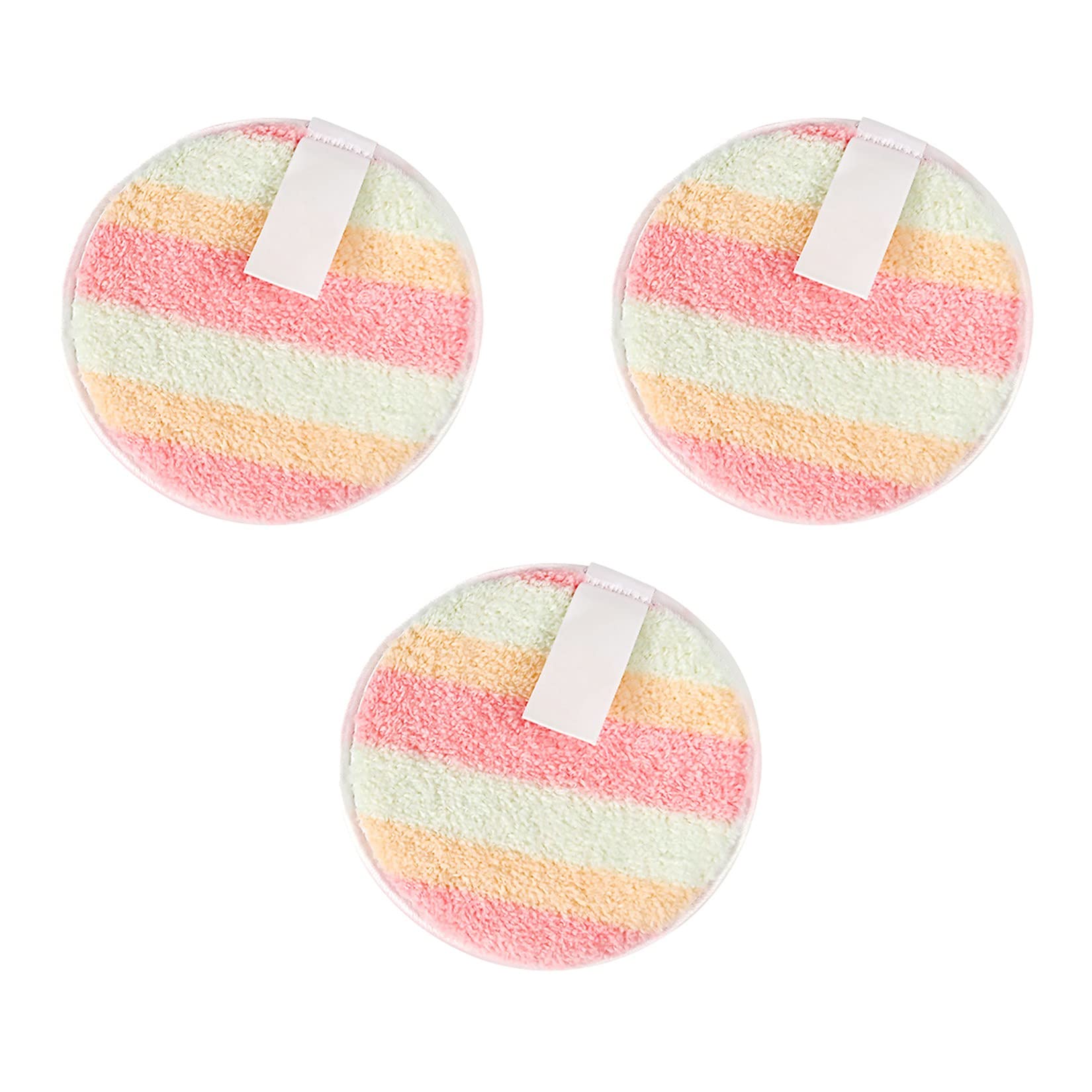 Reusable Round Makeup Remover Pads - Soft Facial Cleansing Cloths for Face, Eyes & Lips | Eco-Friendly Makeup Eraser Towels | Perfect for Travel, Daily Skincare & Gentle Makeup Removal