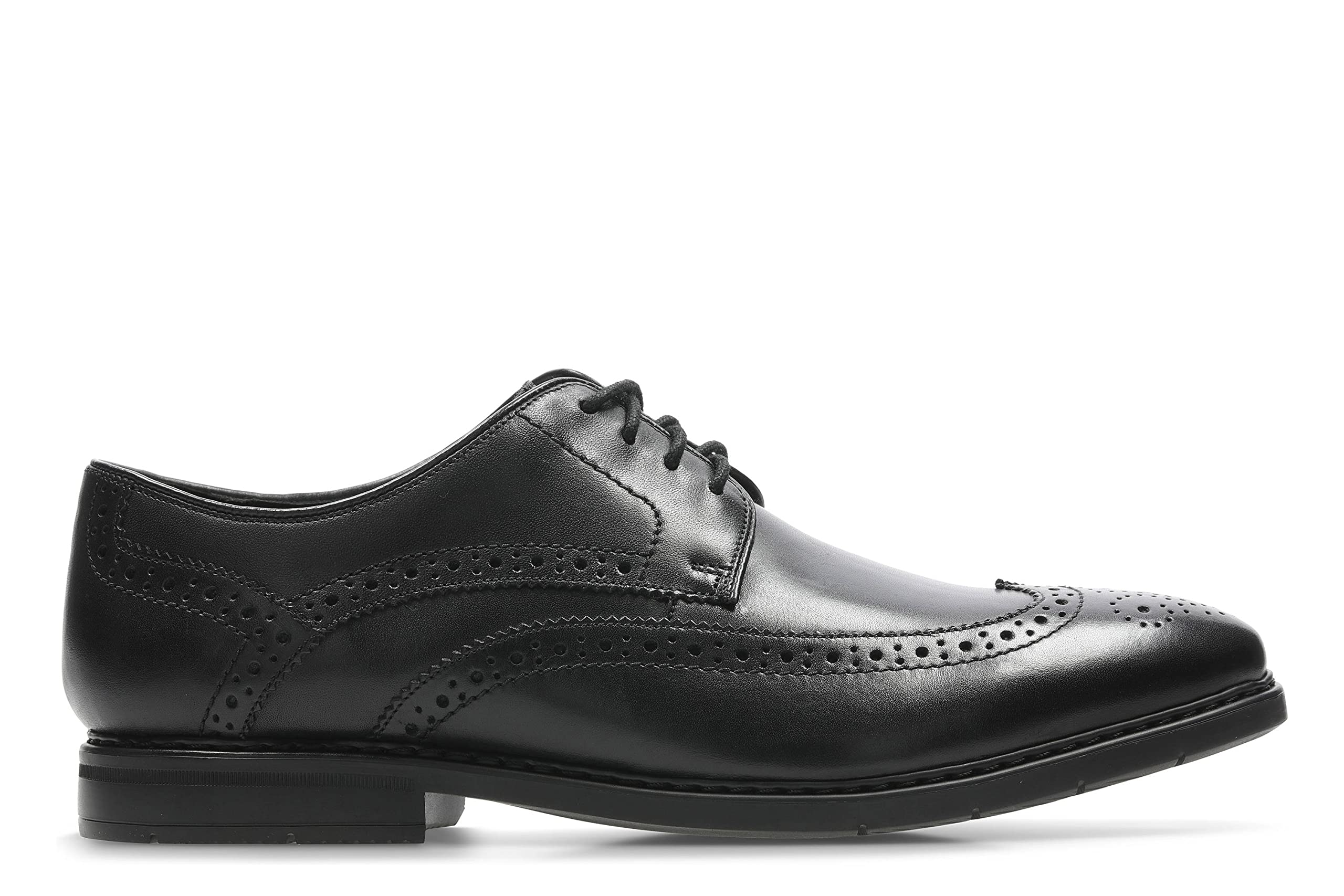 Clarks Men's Brogues Wingtip Oxford Dress Shoes - Classic Leather Formal & Business Shoes for Men - Perfect for Office, Wedding & Special Occasions