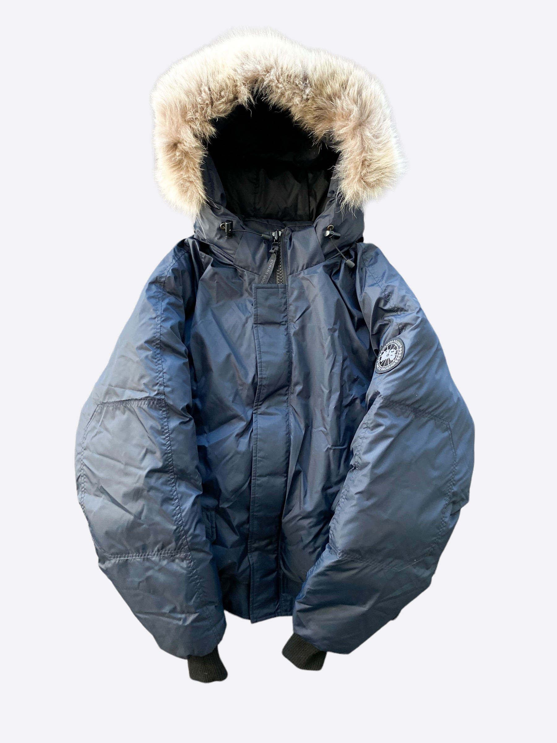Canada Goose Navy Yukon Black Label Men's Winter Jacket - Waterproof Parka for Extreme Cold Weather | Perfect for Skiing, Snowboarding & Outdoor Adventures