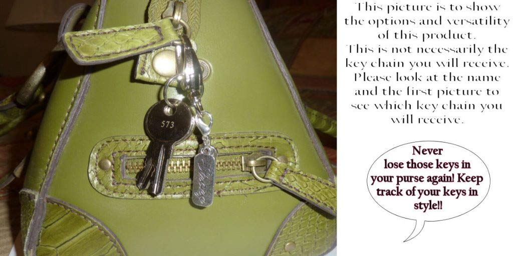 Heart in Heaven Hidden Hollow Beads Message Charm - Keychain, Purse Clip, Necklace & Bracelet Pendant - Gift Bag Included - Perfect for Memorial Gifts, Keepsakes & Personalized Jewelry