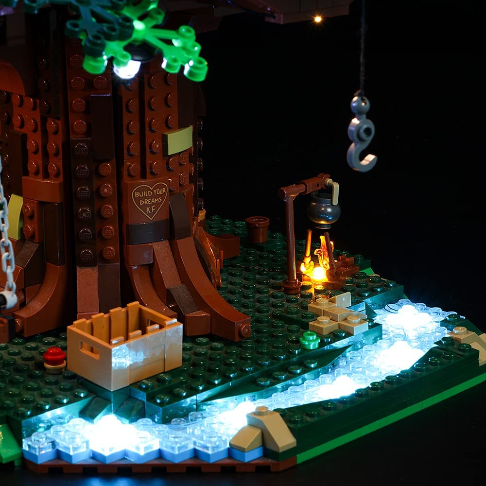 LED Light Kit for LEGO 21318 Tree House Building Blocks Model - Includes Light Kit Only | Perfect for LEGO Enthusiasts & DIY Home Decor Projects