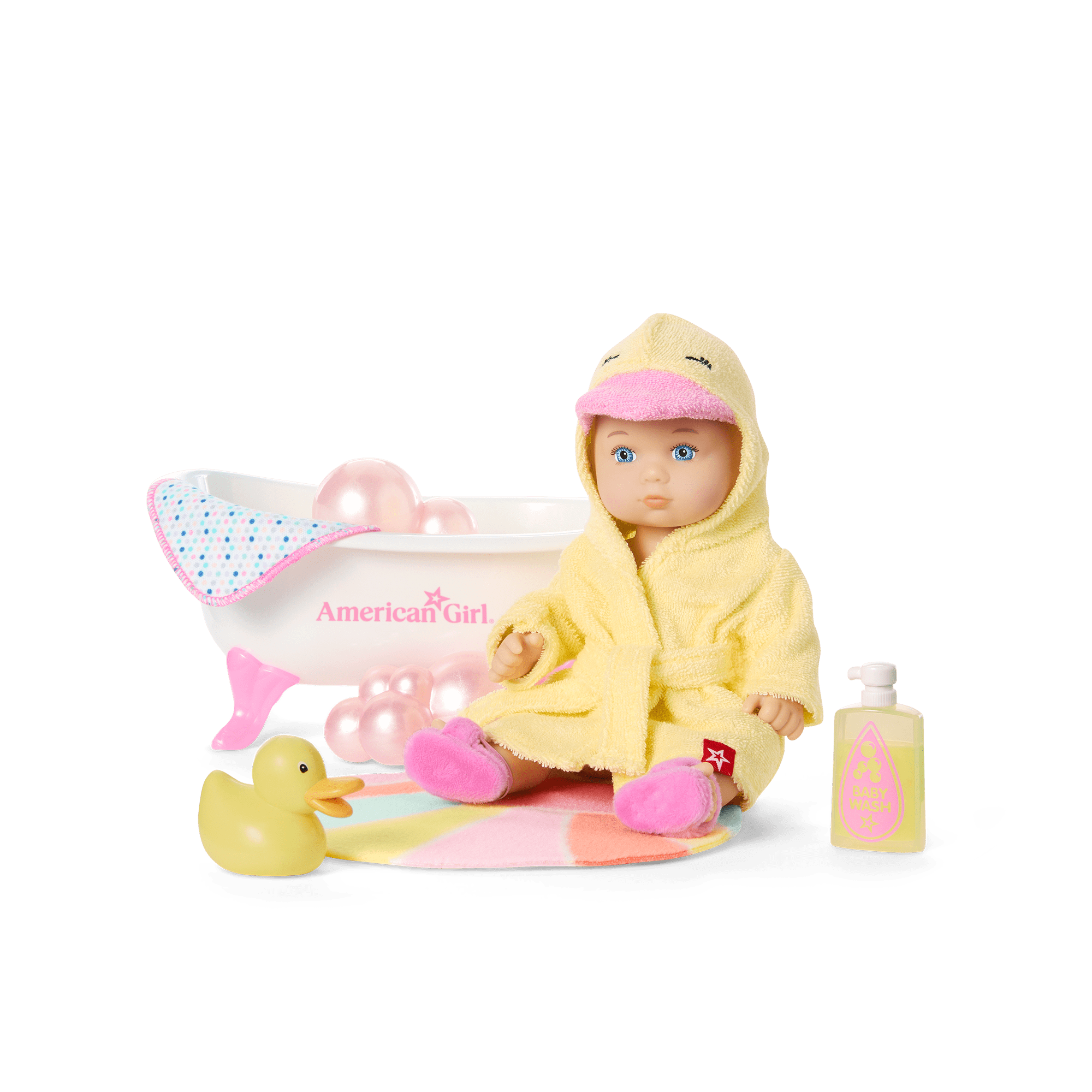 Little Bitty Baby™ Bubble Bath Set for 7.75 Inch Dolls - Perfect for Pretend Play, Bath Time Fun & Doll Accessories Collection