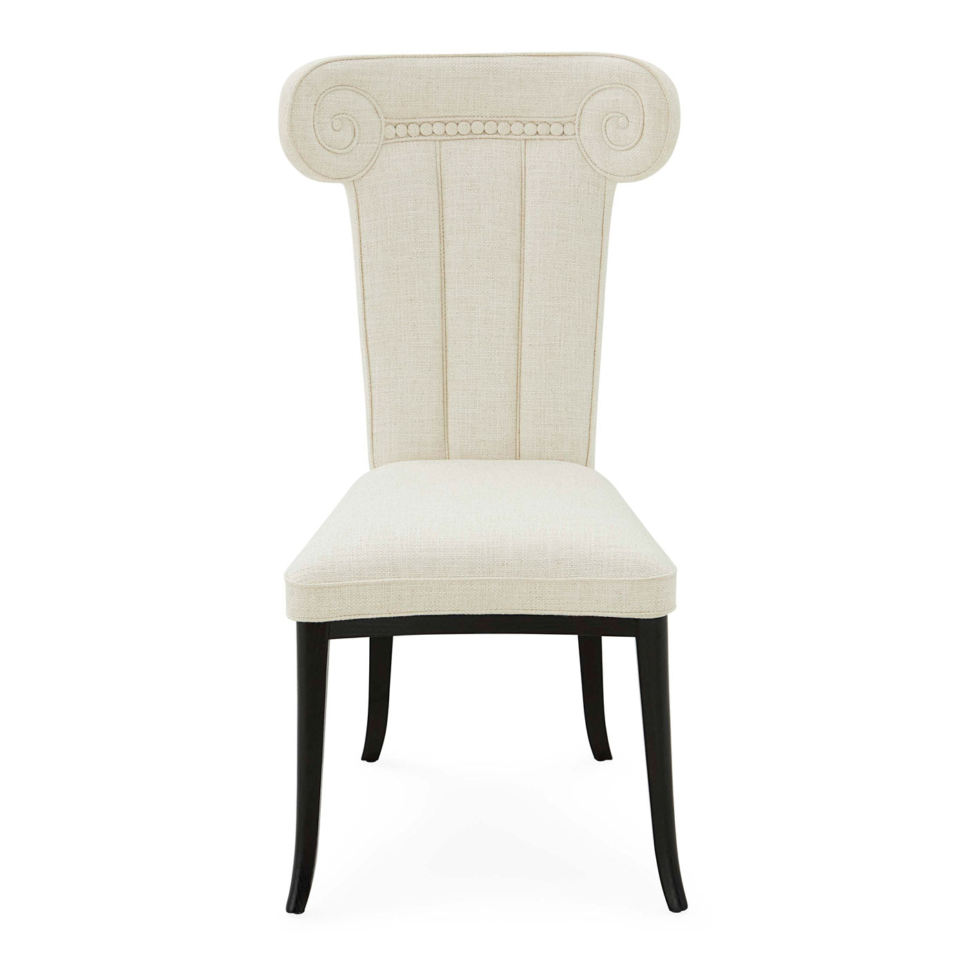 Acropolis Dining Chair - Modern Wooden Dining Room Chair with Upholstered Seat - Perfect for Kitchen, Dining Room, and Restaurant Use