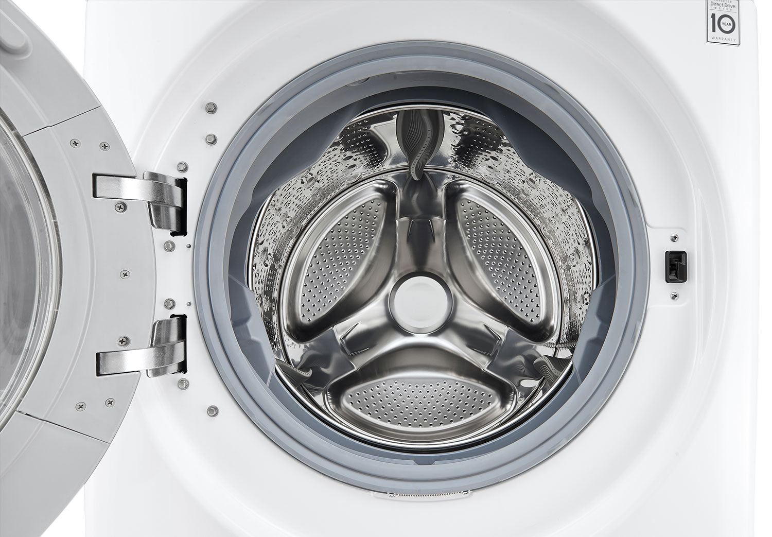LG WM3270CW 5.2 Cu. Ft. Large Capacity White Front Load Washing Machine - Energy Efficient, Quiet Operation for Laundry Room or Apartment Use