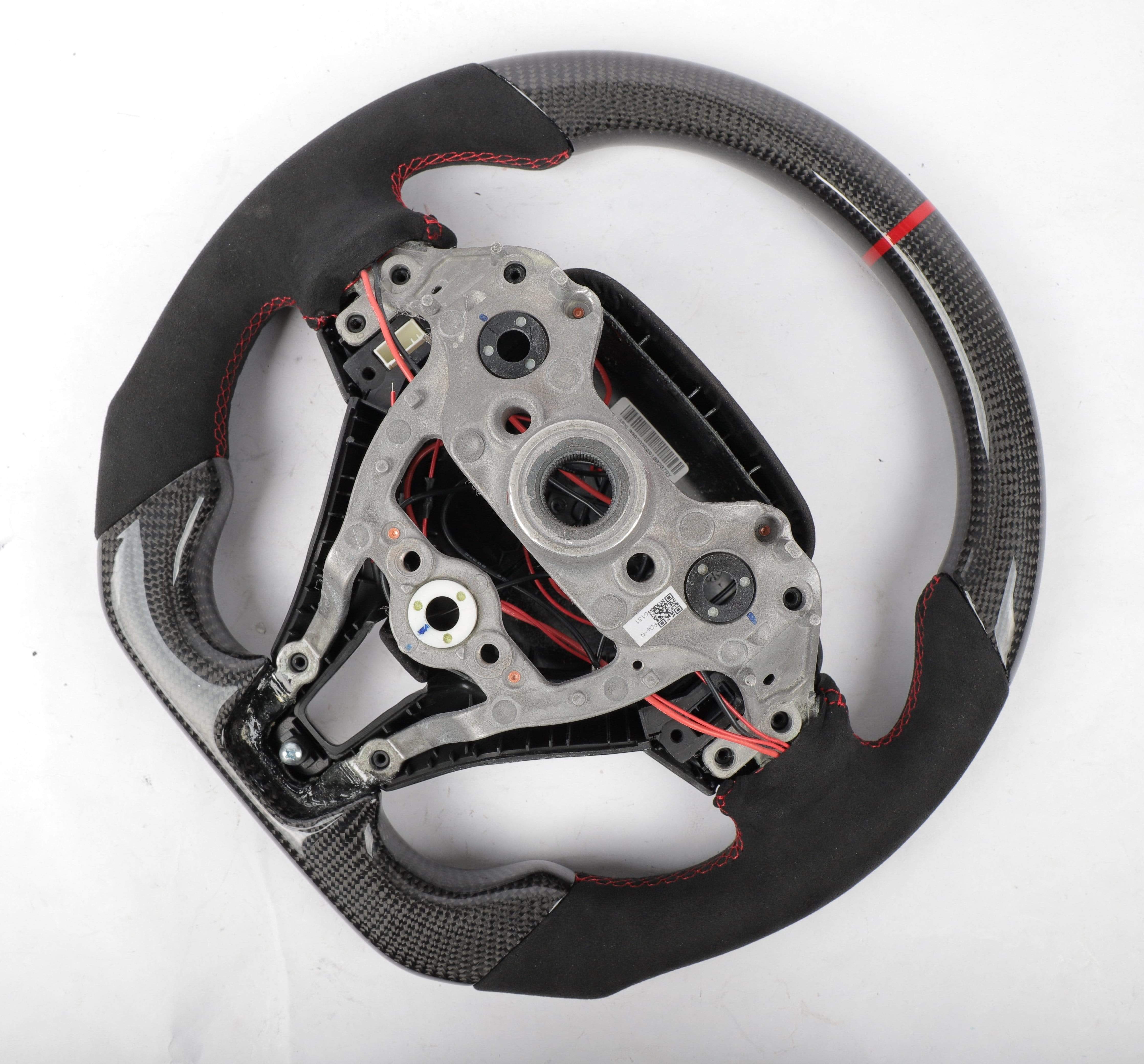 HYUNDAI I30N Custom Carbon Fiber Steering Wheel - High Performance Racing Style - Perfect for Track Days & Car Enthusiasts