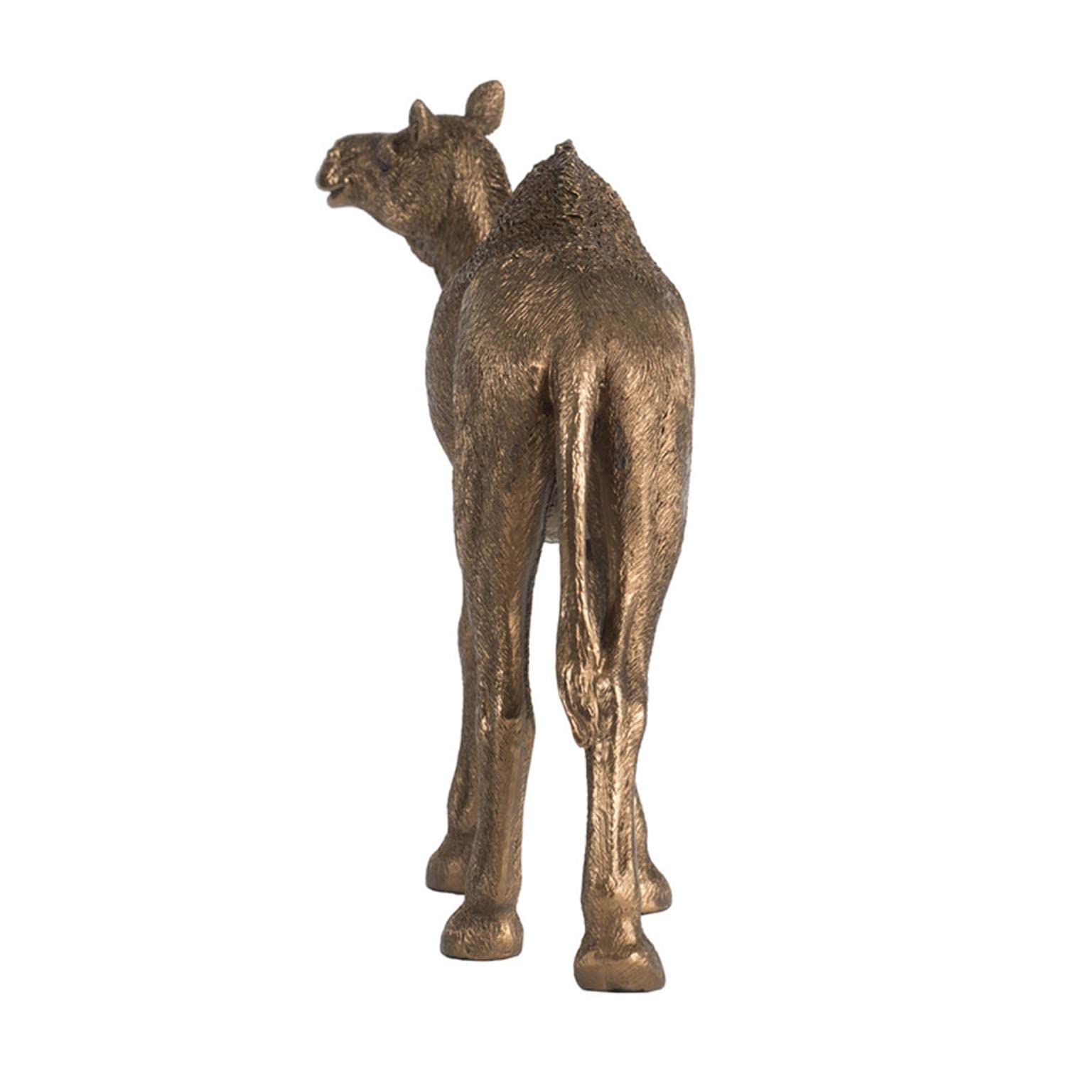 A&B Home Copper Camel Statue - Elegant Home Decor Accent Piece for Living Room, Bedroom, or Office Shelf Display