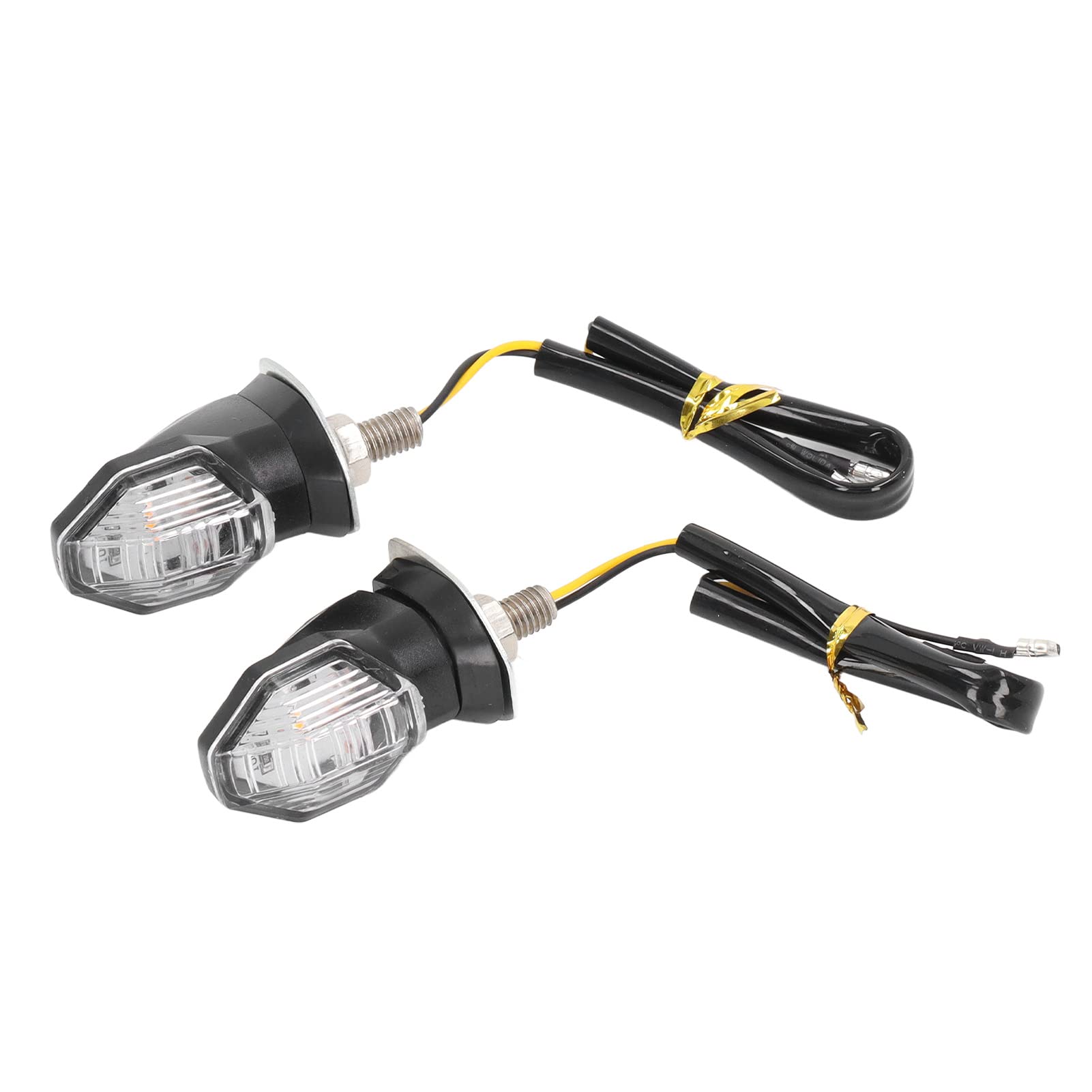 2PCS LED Motorcycle Turn Signal Lights - Heatproof & Anti-Aging Indicator Lamps for Bike Modification | Perfect for Harley, Cruiser & Custom Motorcycle Upgrades
