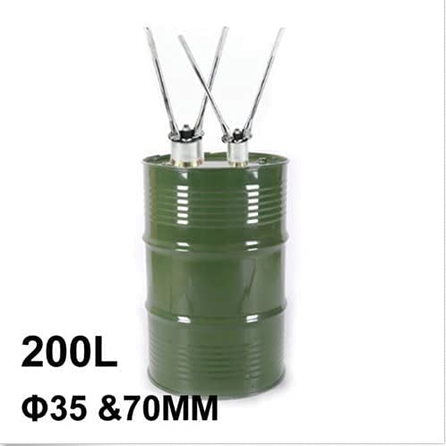 200L Oil Drum Pressure Cap Sealing Tool - 35mm & 70mm Manual Barrel Crimper for 53 Gallon Drums - Heavy Duty Oil Barrel Sealer Machine for Industrial Use & Storage Solutions