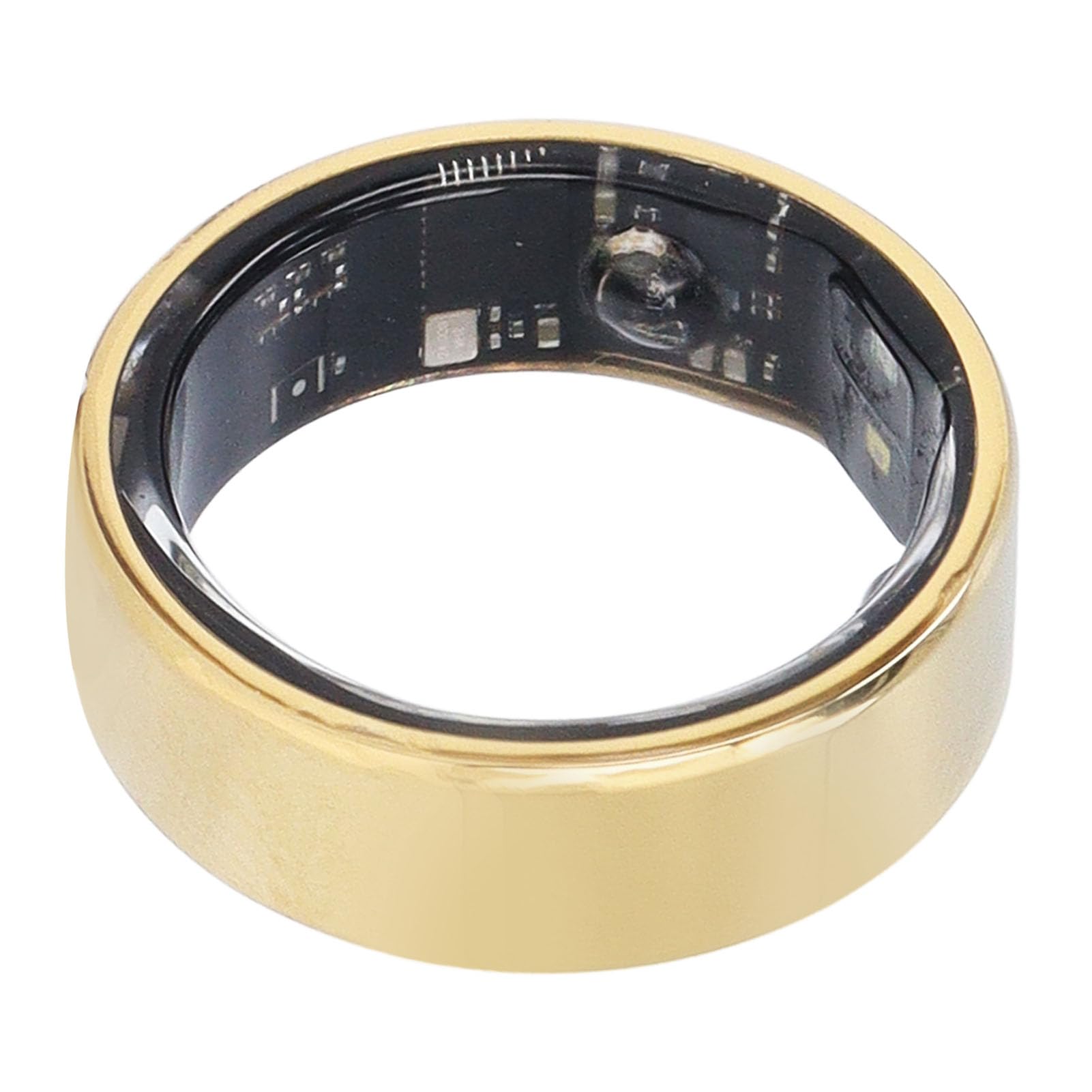 Smart Health Ring - Sleep & Step Tracker, Lightweight Stainless Steel for Fitness & Wellness