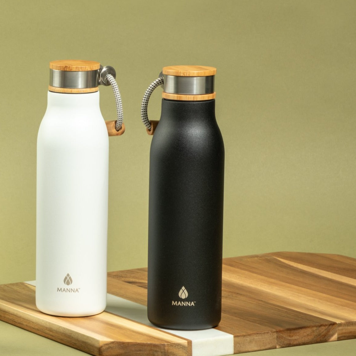 **18 oz Ascend Water Bottle - BPA Free, Leak Proof Stainless Steel Insulated Bottle for Gym, Hiking & Outdoor Activities**