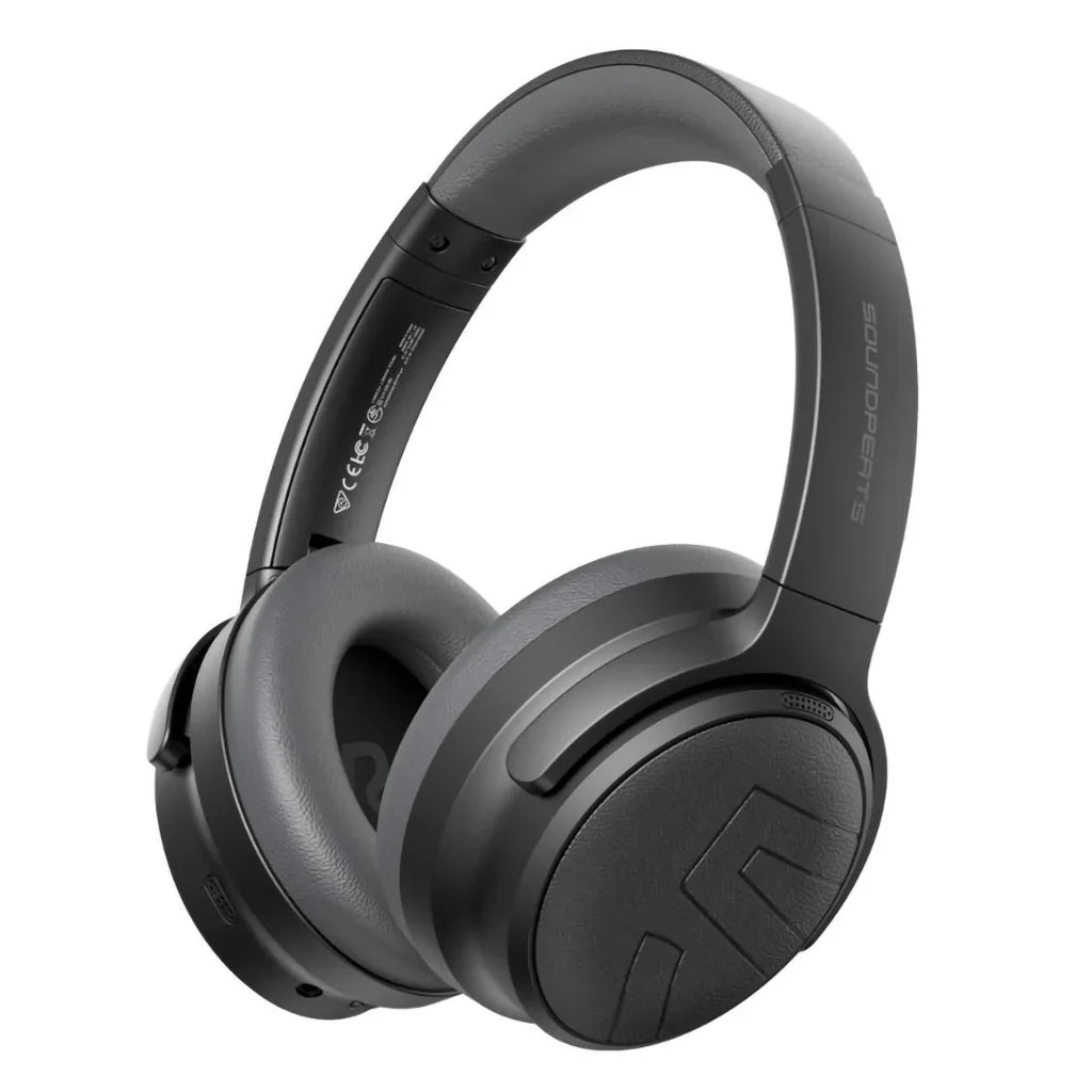SoundPEATS Space Pro Hi-Res Wireless Earbuds with LDAC & 47dB Hybrid ANC - Premium Noise Cancelling Bluetooth Headphones for Workout, Travel & Commuting