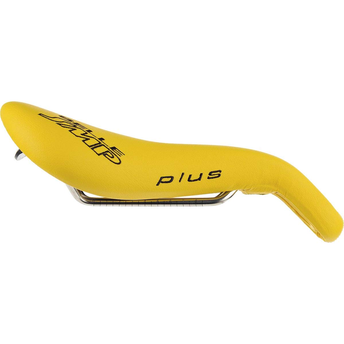 Selle SMP Plus Yellow Bike Saddle - Comfortable Cycling Seat for Road & Mountain Bikes - Perfect for Long Rides & Commuting