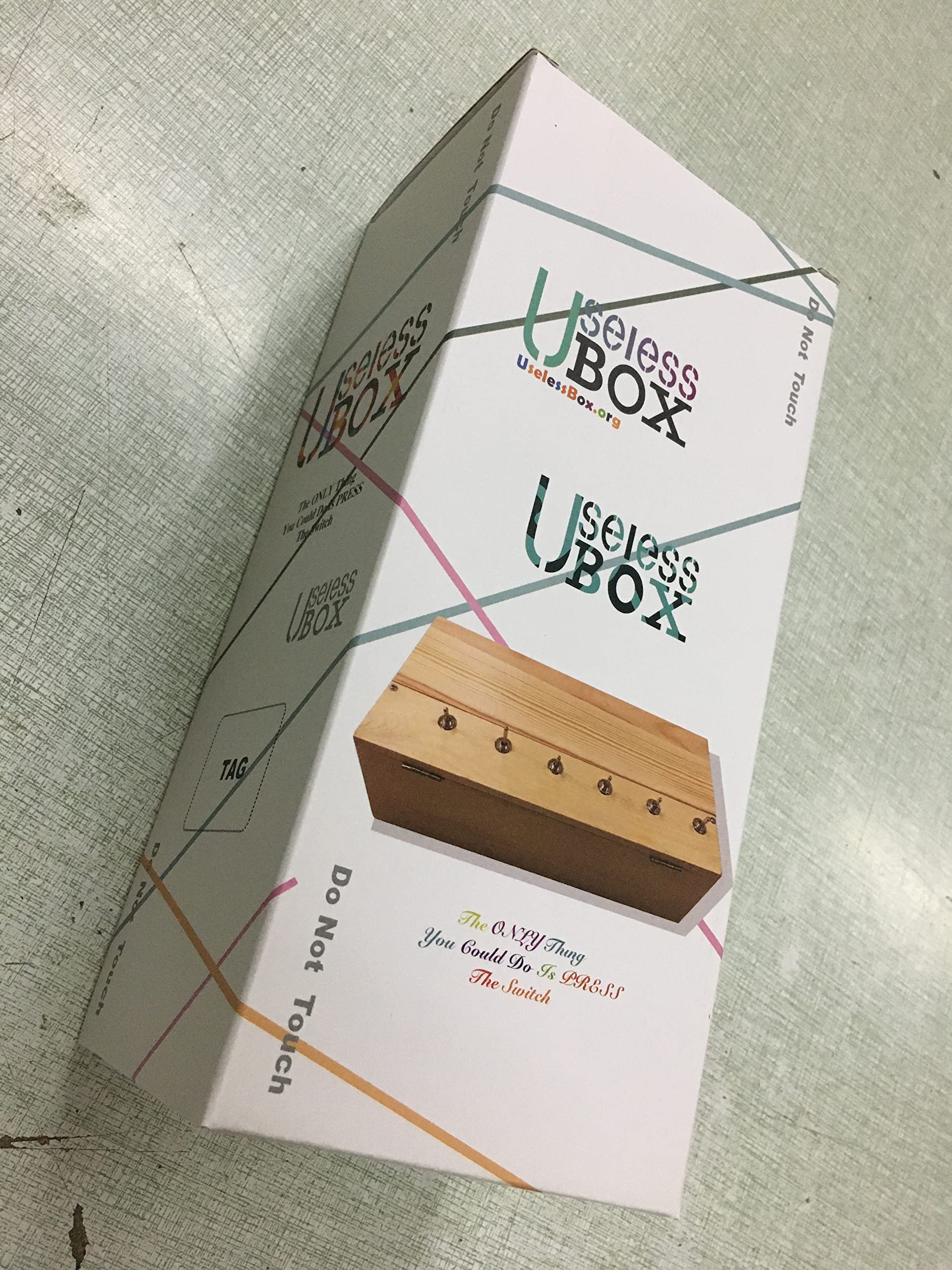 Funny Useless Box Wooden Toy - Creative Multiple Switches for Kids | Perfect Gift for Birthday, Party & Stress Relief