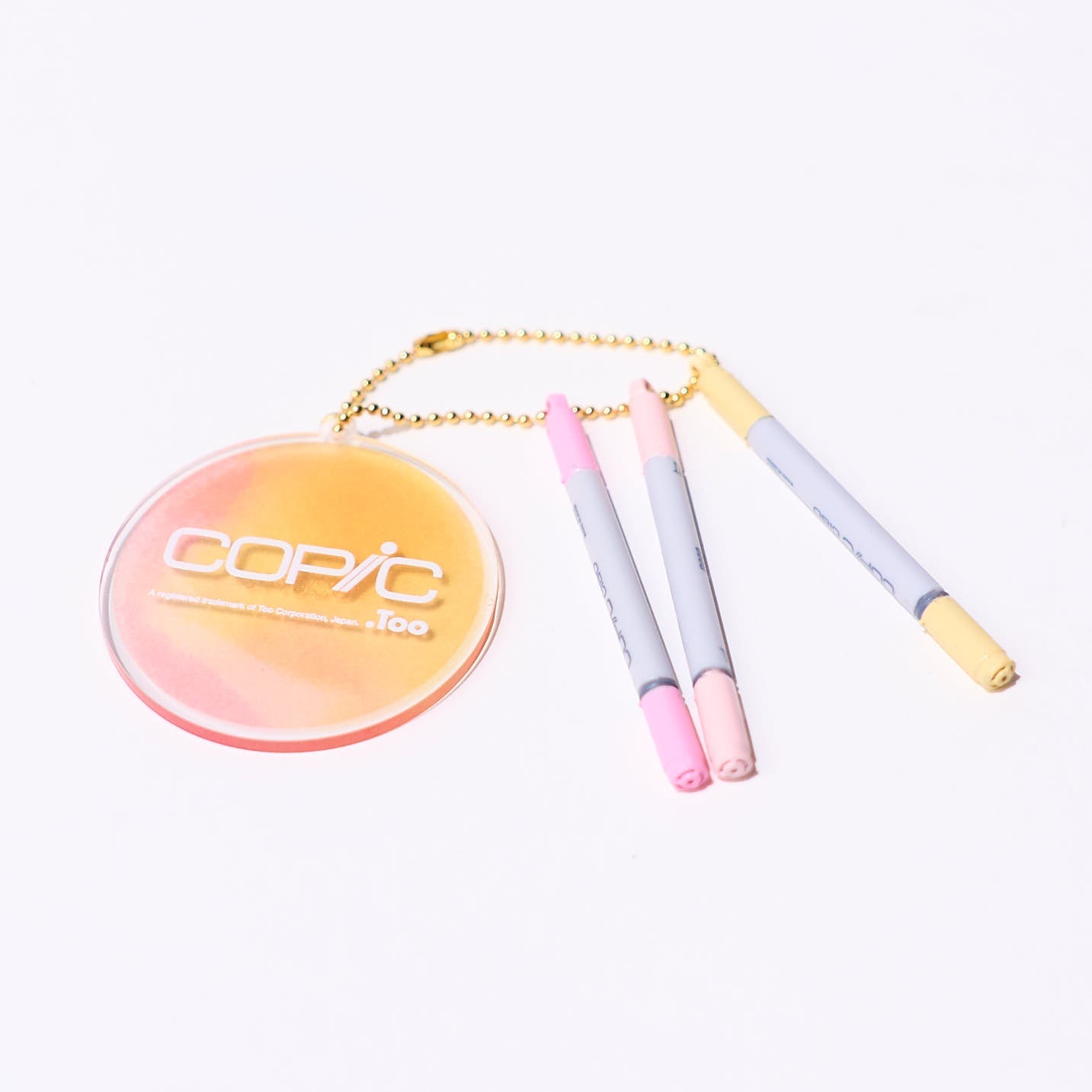 Copic Miniature Keychain - 2 Pack Gacha Capsule Toys for Collectors, DIY & Gift Giving | Perfect for Keyrings, Backpacks & Cosplay Accessories