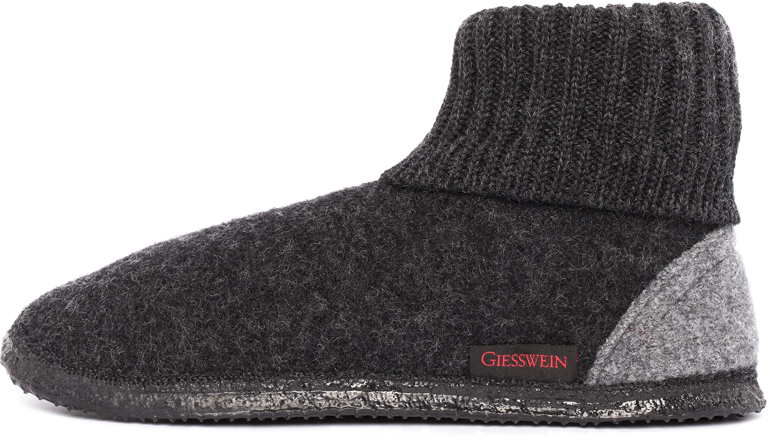 Giesswein Women's High Hi-Top Slippers - Cozy Fleece-Lined Winter Booties for Indoor/Outdoor Wear - Perfect for Home, Office & Casual Outings