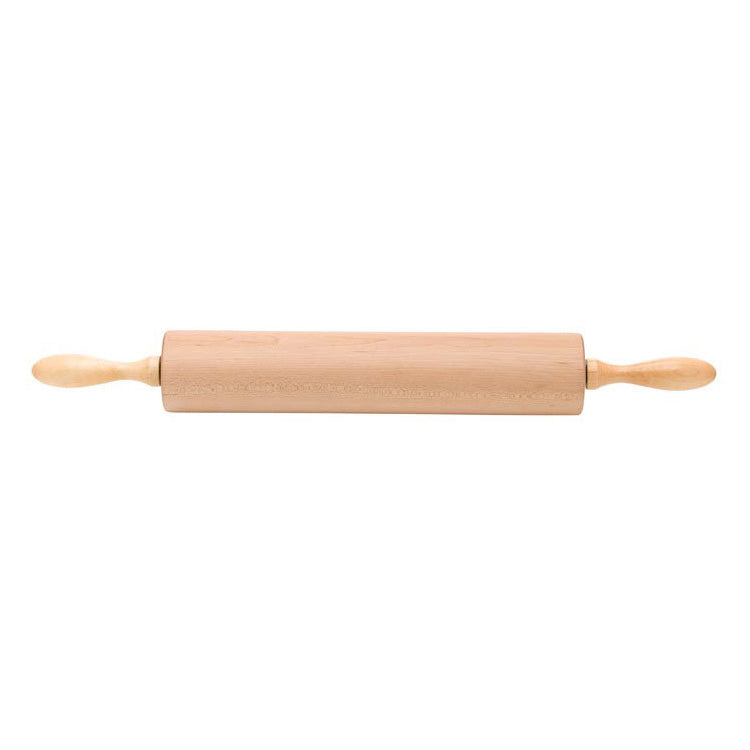 Ateco 15300 15 x 3 Inch Maple Wood Rolling Pin for Baking - Perfect for Pies, Cookies, Pastry Dough & Fondant