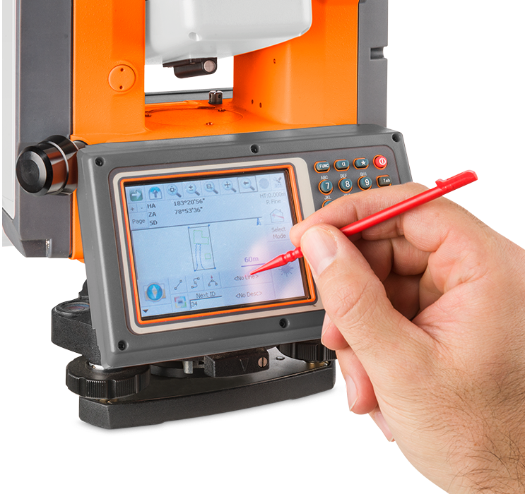 Geo FENNEL FTS 102 + Field Genius Total Station Reflectorless Kit - High-Precision Surveying Equipment for Construction, Land Surveying & Engineering Projects
