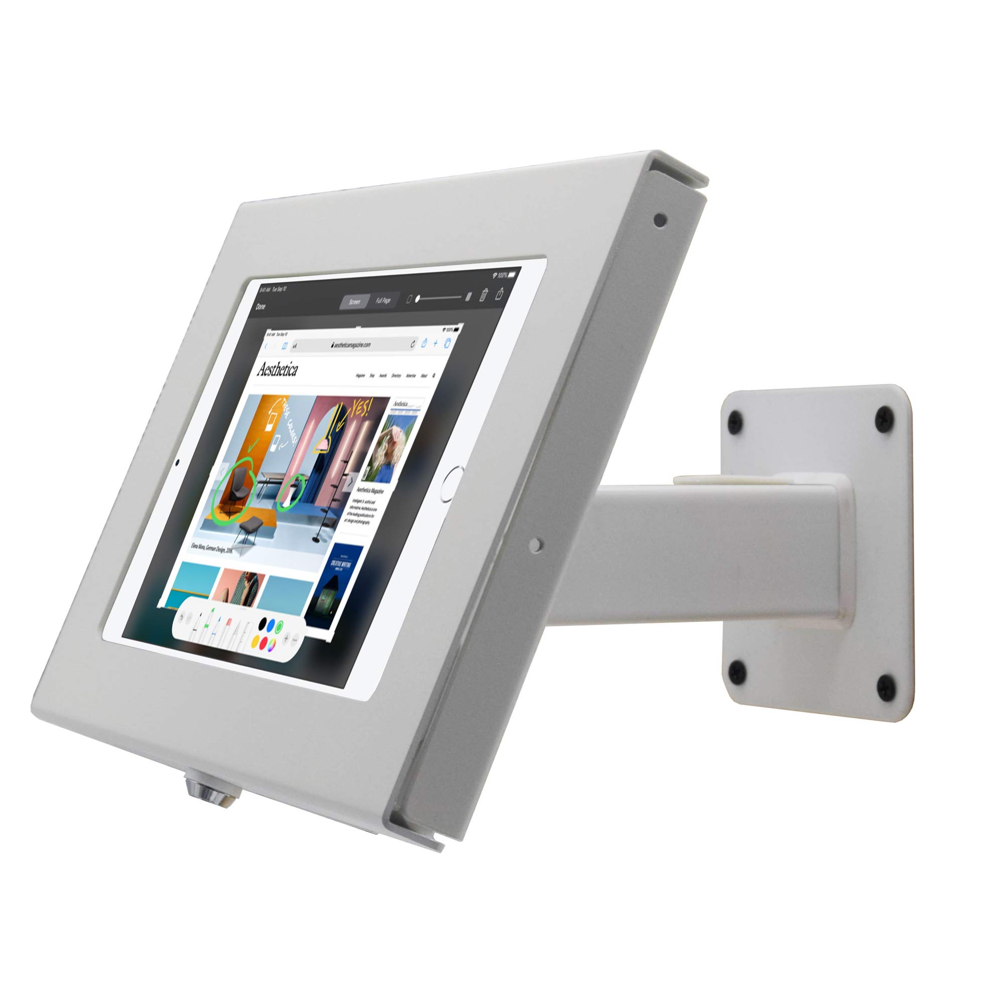 TABcare Adjustable Metal iPad Stand Holder for iPad 7/8/9/10.2