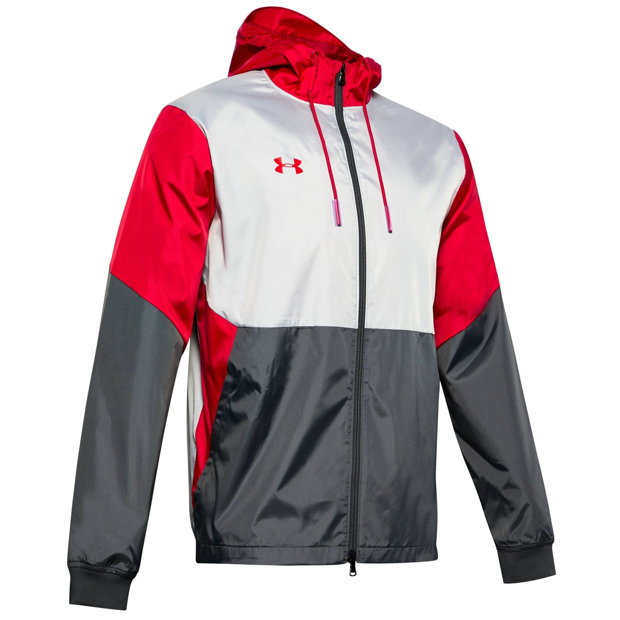 Men's Team Legacy Windbreaker Jacket - Lightweight Water-Resistant Outdoor Sports Coat for Running, Hiking & Casual Wear