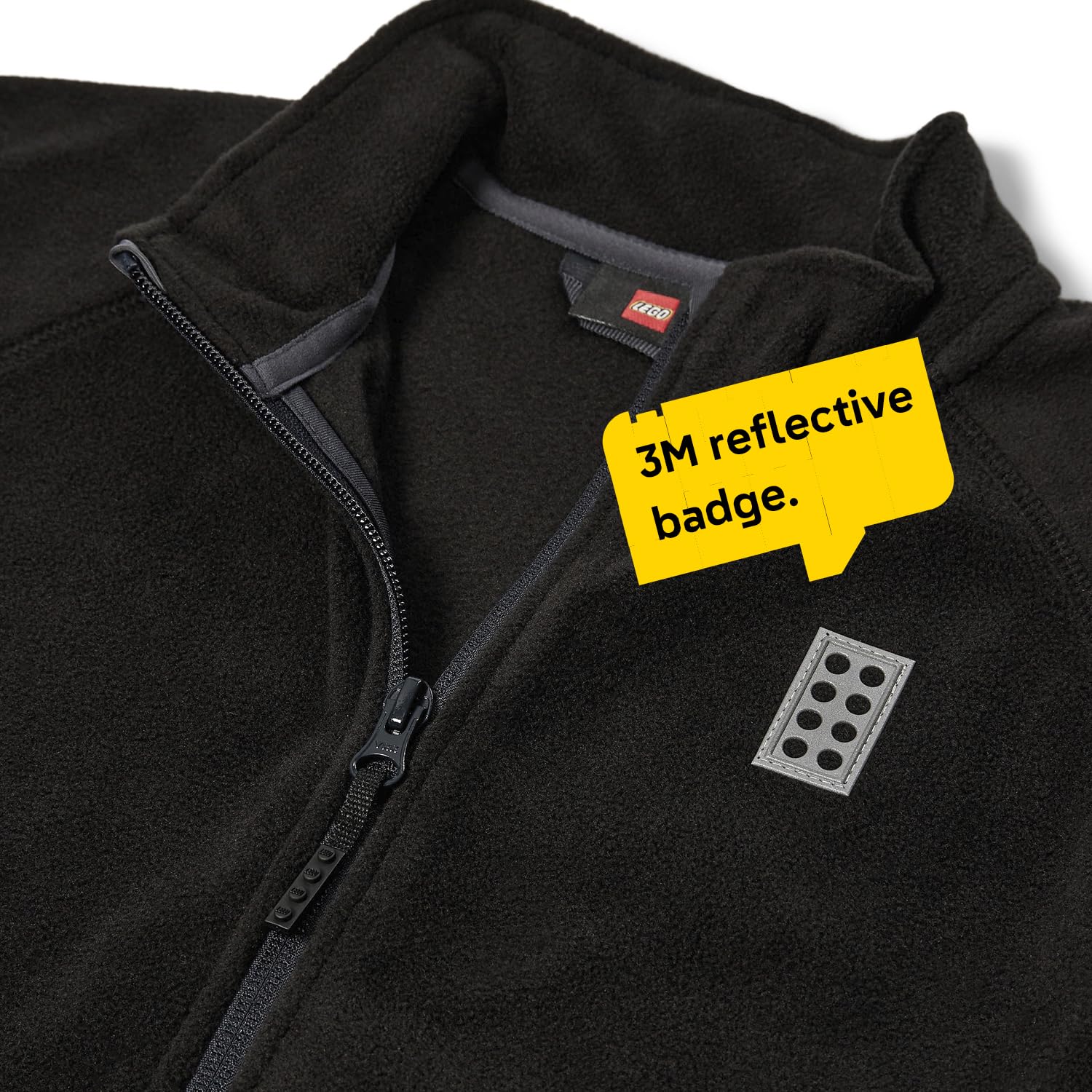 LEGO Wear Kids & Baby Fleece Jacket - Soft Full-Zip Cardigan for Toddlers 18-24 Months | Warm Winter Outerwear for Boys & Girls | Perfect for Playdates & Outdoor Activities