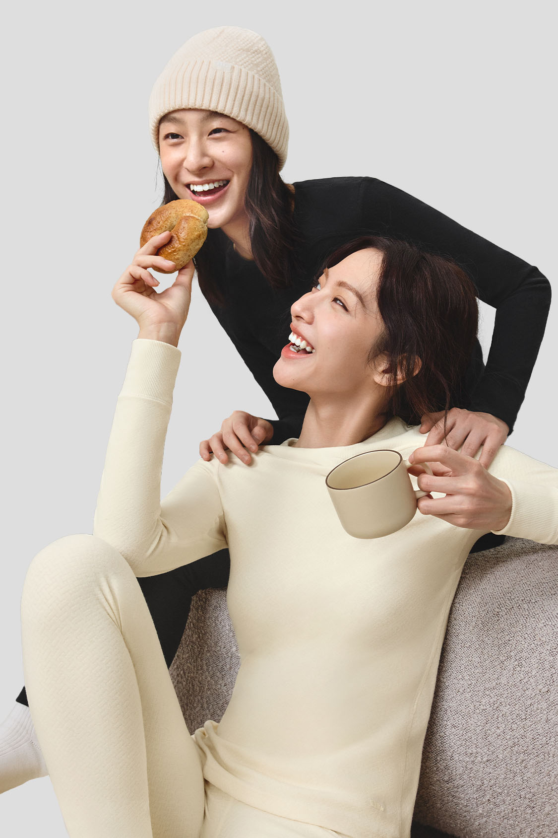 DualSoft Women's Reversible Fleece Jacket & Pants Set - Cozy Winter Loungewear for Home, Travel & Outdoor Activities
