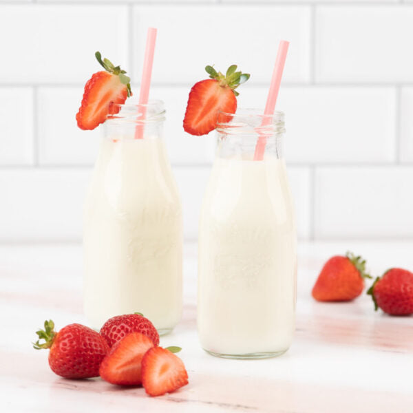 Eco-Friendly Pink Paper Straws 24 Pack - Biodegradable & Disposable Drinking Straws for Parties, Weddings, and Home Use