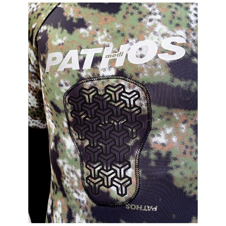 Pathos Medi Camo Jacket 3mm - Premium Neoprene Wetsuit for Scuba Diving, Spearfishing & Water Sports | Warm & Flexible Camouflage Design for Cold Water Adventures