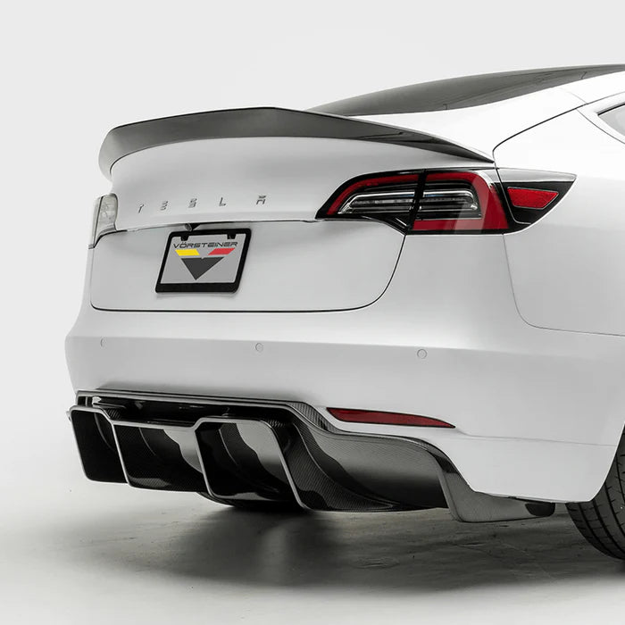 Tesla Model 3 Complete Volta Carbon Fiber Body Kit - Premium Exterior Upgrade for Enhanced Style & Performance | Perfect for Car Enthusiasts & Show Vehicles
