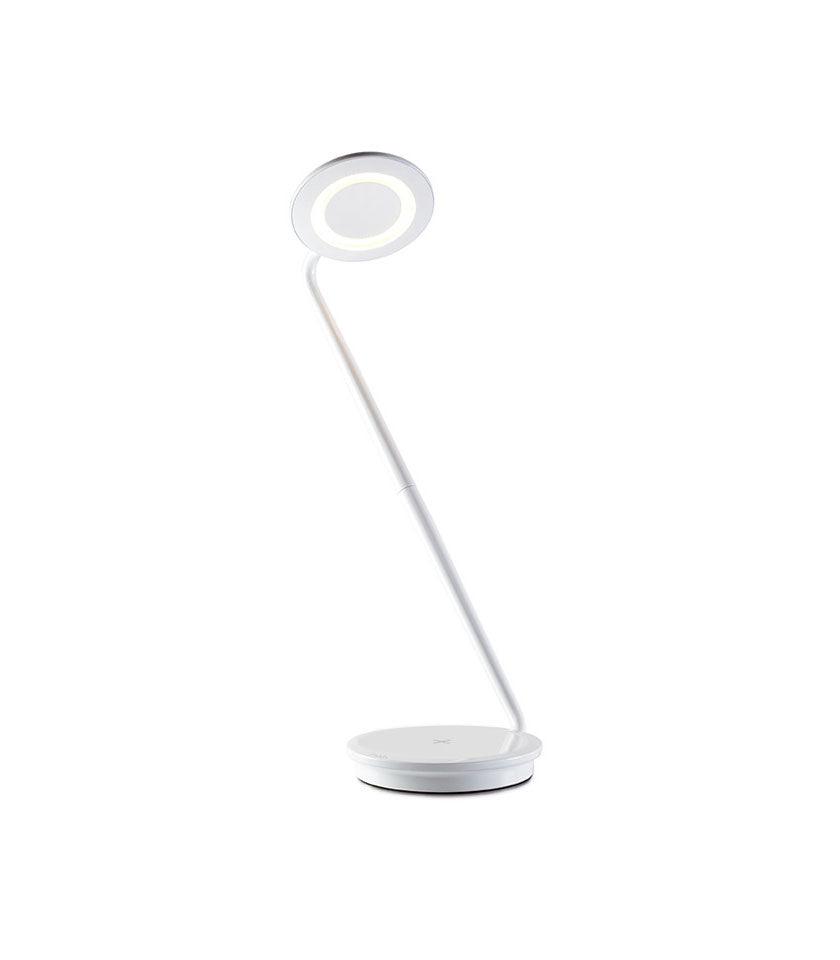 Pixo Plus Modern LED Table Lamp - Adjustable Brightness, USB Charging Port, Night Light for Bedroom, Living Room, Office & Study Desk - Energy Efficient Home Decor Lighting