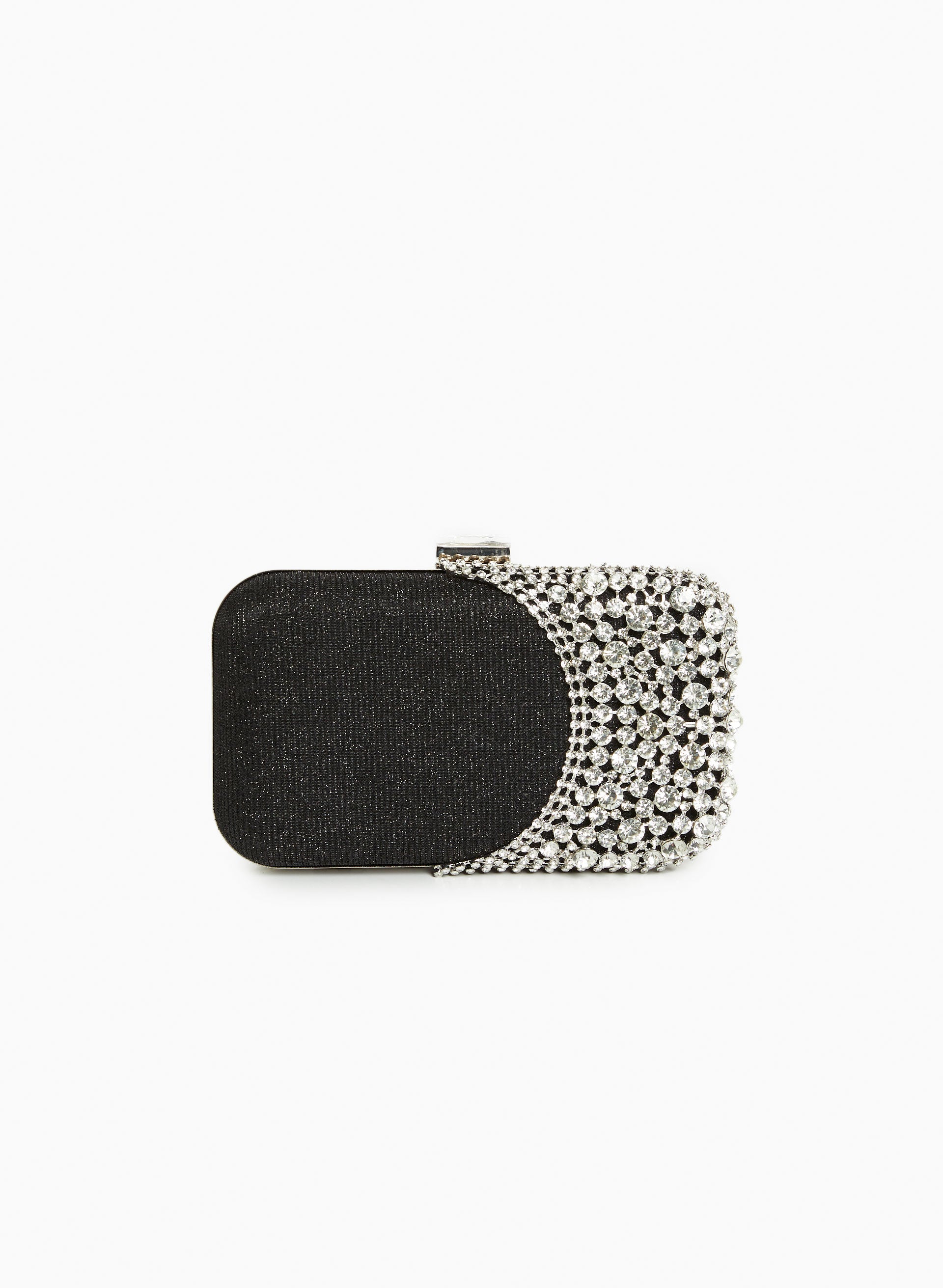 Sparkling Crystal Studded Clutch Purse for Women - Elegant Evening Bag for Parties, Weddings & Special Occasions