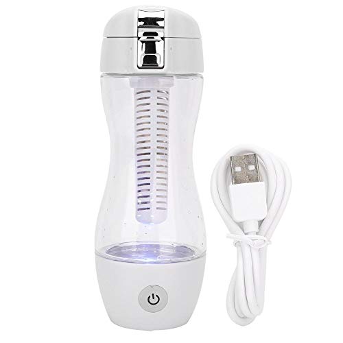 Portable 360ml Hydrogen Water Bottle - Electrolysis Hydrogen Rich Water Cup for Home, Travel & Outdoor Activities | Healthy Hydration for Sports, Gym & Daily Use