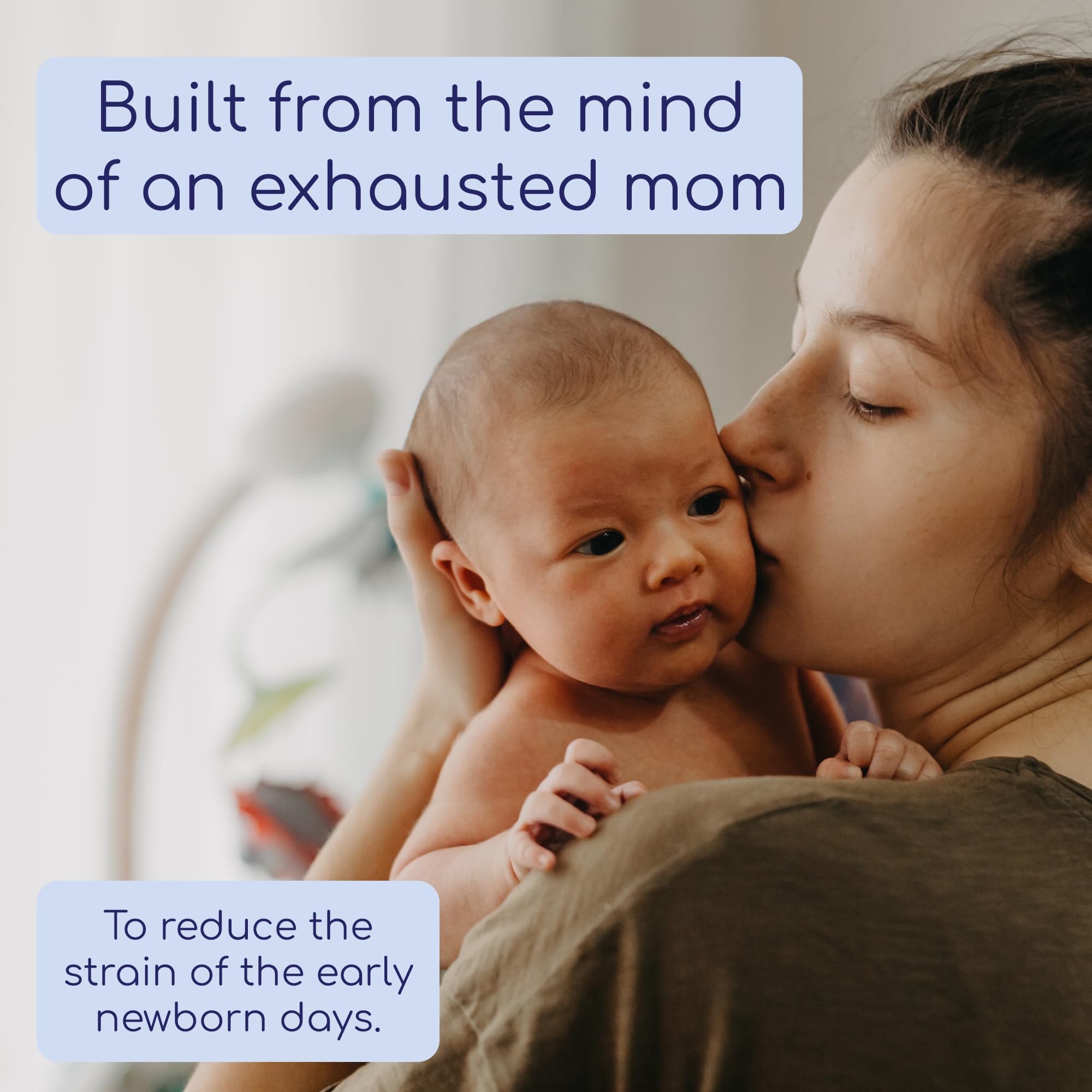 Talli Daily One-Touch Baby Tracker - Smart Baby Monitor for Logging Feedings, Diapers, Sleep & Daily Activities - Syncs with Mobile App for Real-Time Tracking & Alexa Integration - Perfect for New Parents & Caregivers