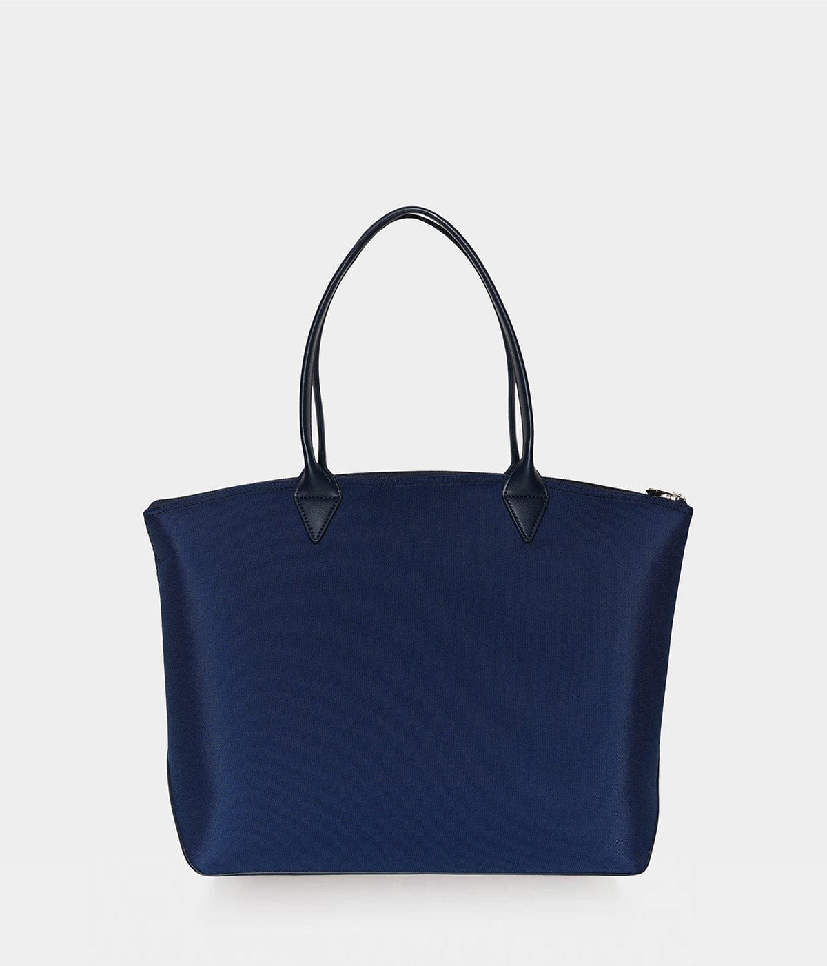 Eco-Friendly Navy Blue Jolly Apple & Recycled Nylon Tote Bag - Perfect for Grocery Shopping, Beach Trips & Everyday Use