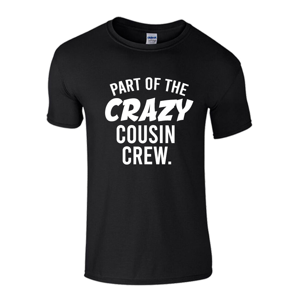 Crazy Cousin Crew Tees (MRK X) - Trendy Graphic T-Shirts for Men & Women - Perfect for Casual Wear, Street Style & Family Gatherings