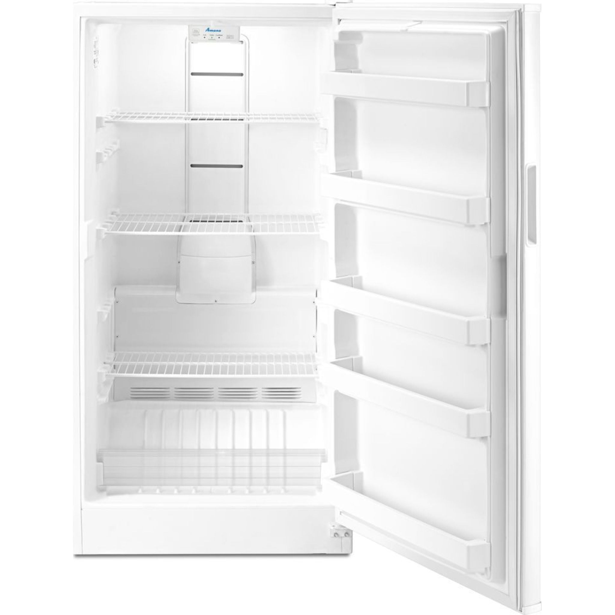 Amana AZF33X16DW 33-Inch Upright Freezer in White - Energy Efficient Deep Freezer for Home, Kitchen, or Garage Storage