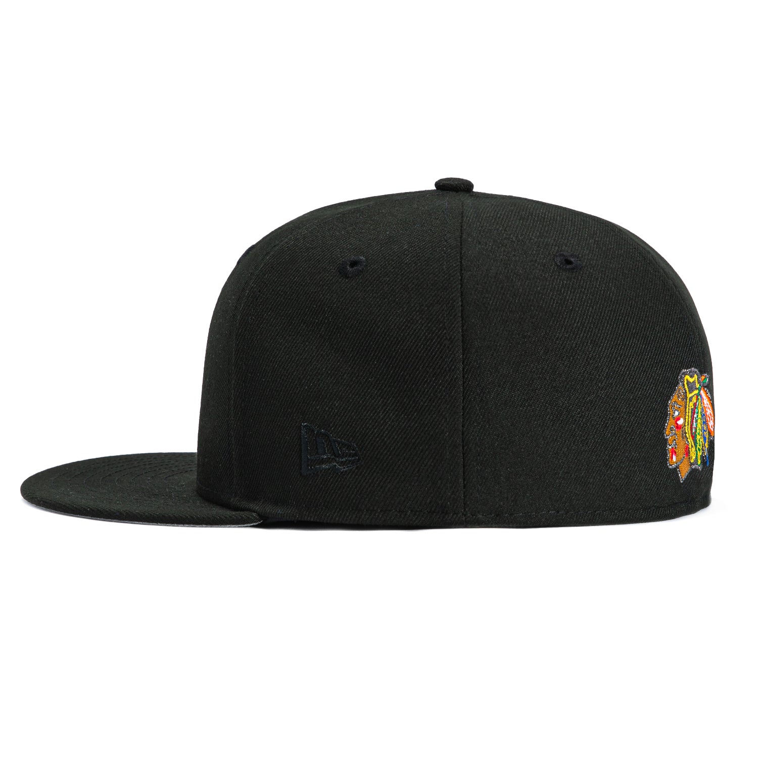 New Era 59Fifty Gradient Logo Chicago Blackhawks Alternate Snapback Hat - Official NHL Licensed Cap for Men, Perfect for Sports Fans, Game Day & Streetwear Fashion