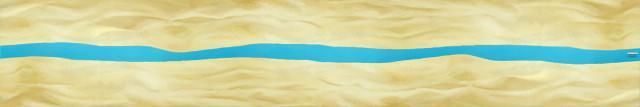 Sand Mural Border - Decorative Beach Themed Wall Art for Coastal Home Decor | Perfect for Living Rooms, Bedrooms & Beach Houses