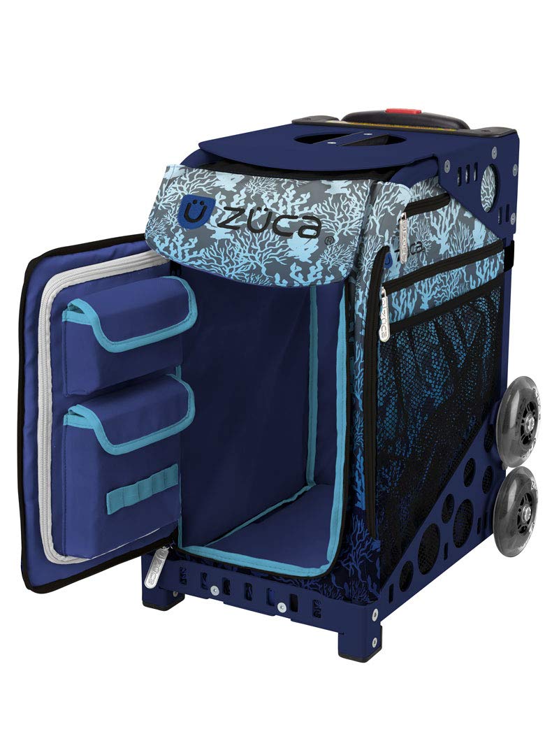 Zuca Sport Bag - Durable Blue Frame Backpack for Gym, Travel & School | Water-Resistant & Lightweight Sports Gear for Athletes & Students