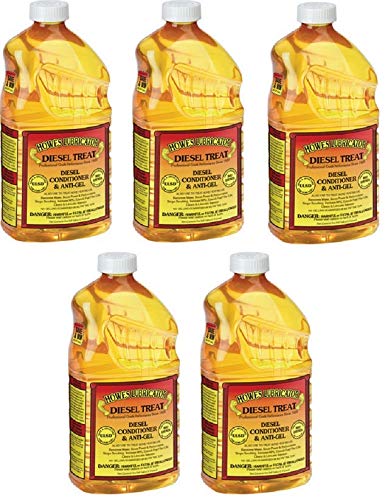 Howes Lubricator HL103060 1/2 Gallon Diesel Fuel Conditioner & Anti-Gel Treatment - 55 Pack | Prevents Fuel Gelling in Cold Weather, Improves Engine Performance for Trucks, Tractors & Heavy Equipment