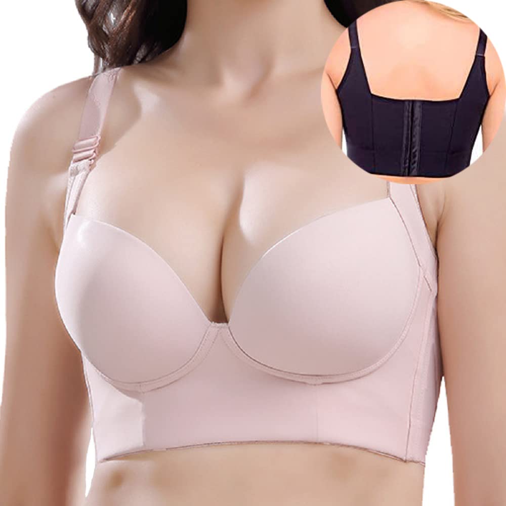 Chumbo Bra Filifit Sculpting Uplift Bra - Deep Cup Fashion Bra with Full Back Coverage to Hide Back Fat | Perfect for Everyday Wear, Workouts & Special Occasions