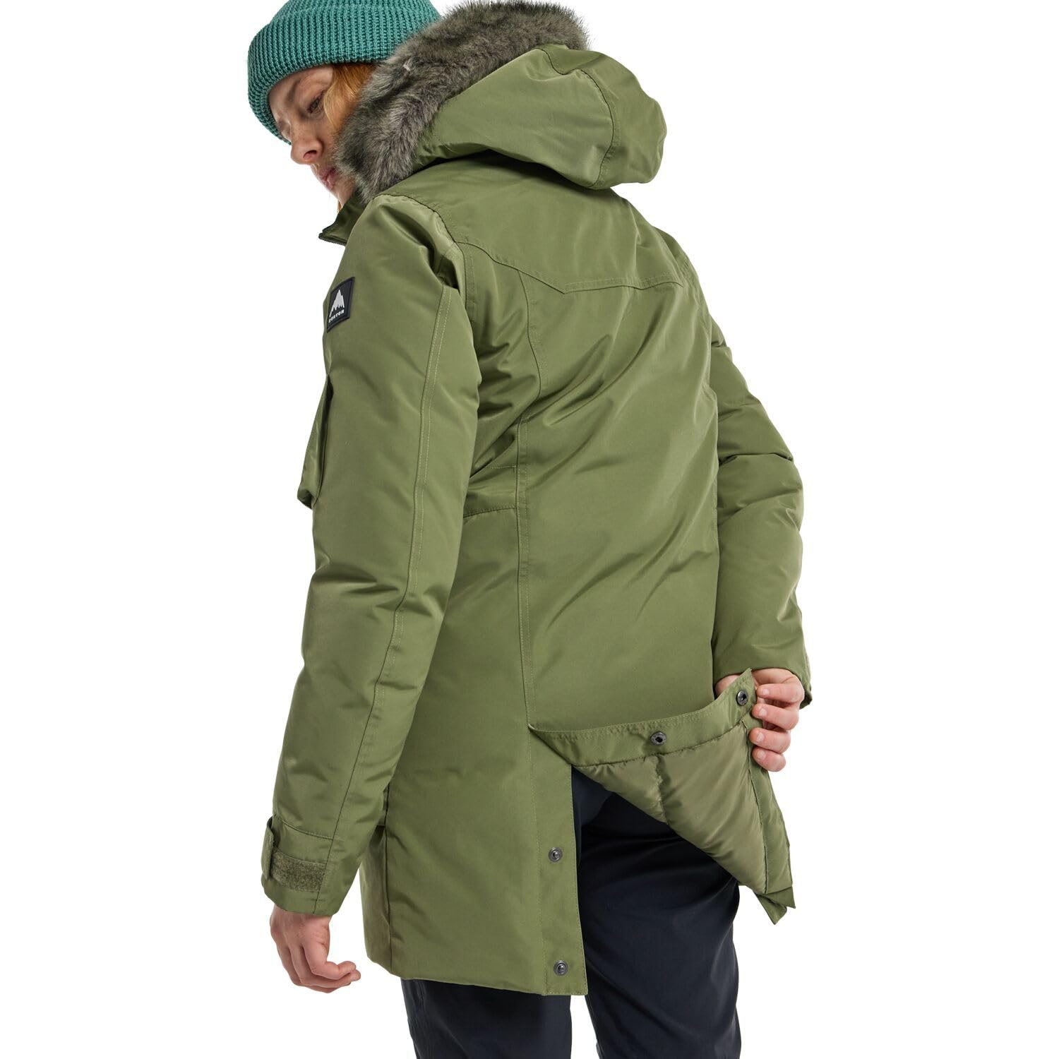 Burton Women's Saxton Parka - Waterproof Winter Jacket for Skiing & Snowboarding - Warm Insulated Coat for Cold Weather Outdoor Activities