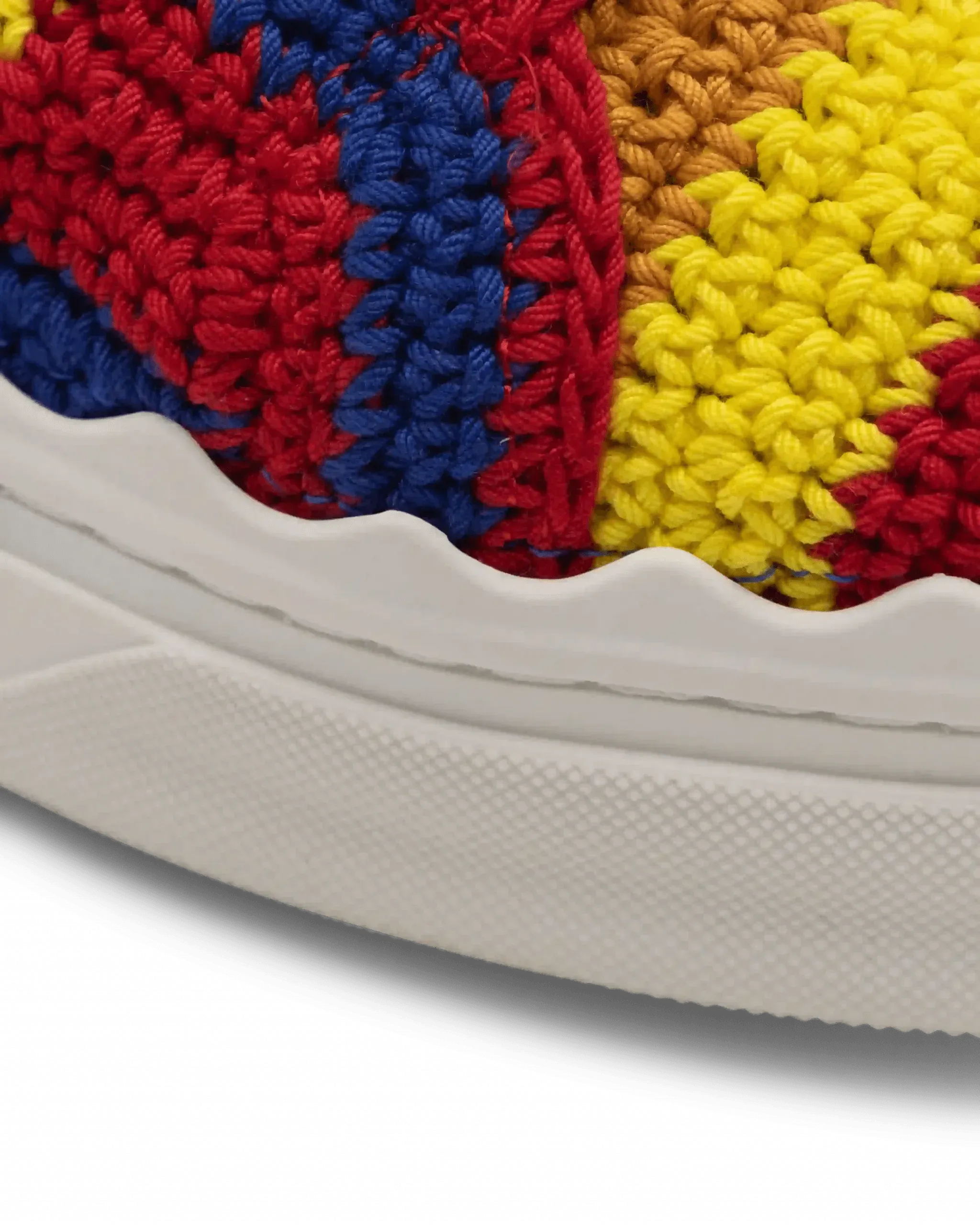 Lauren Crochet Sneakers for Women - Comfortable Handmade Knit Shoes - Perfect for Casual Wear, Walking, and Summer Outfits