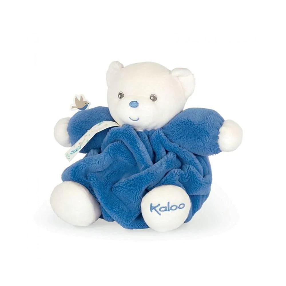 Kaloo Chubby Bear Plush Toy - Ocean Blue Small Stuffed Animal | Soft Cuddly Gift for Babies & Kids | Perfect for Nursery Decor, Birthday Presents & Comfort Companions